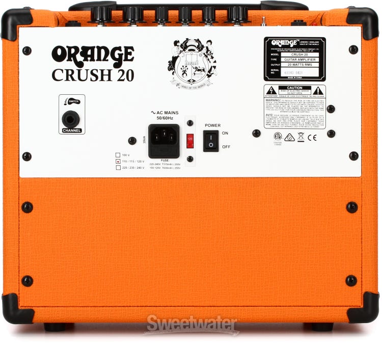 Orange Crush 20 1x8 20-watt Combo Amp