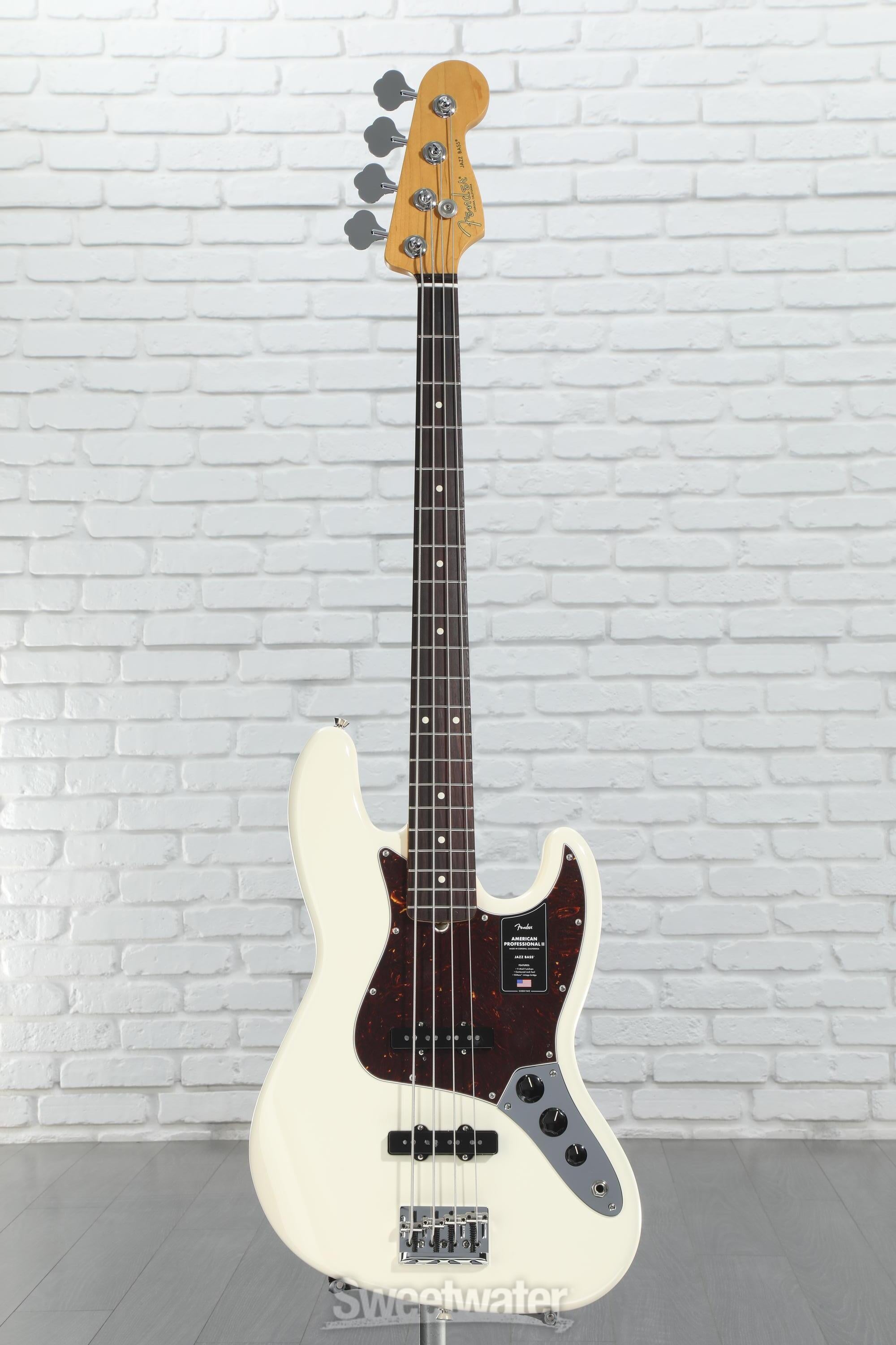Fender American Professional II Jazz Bass - Olympic White