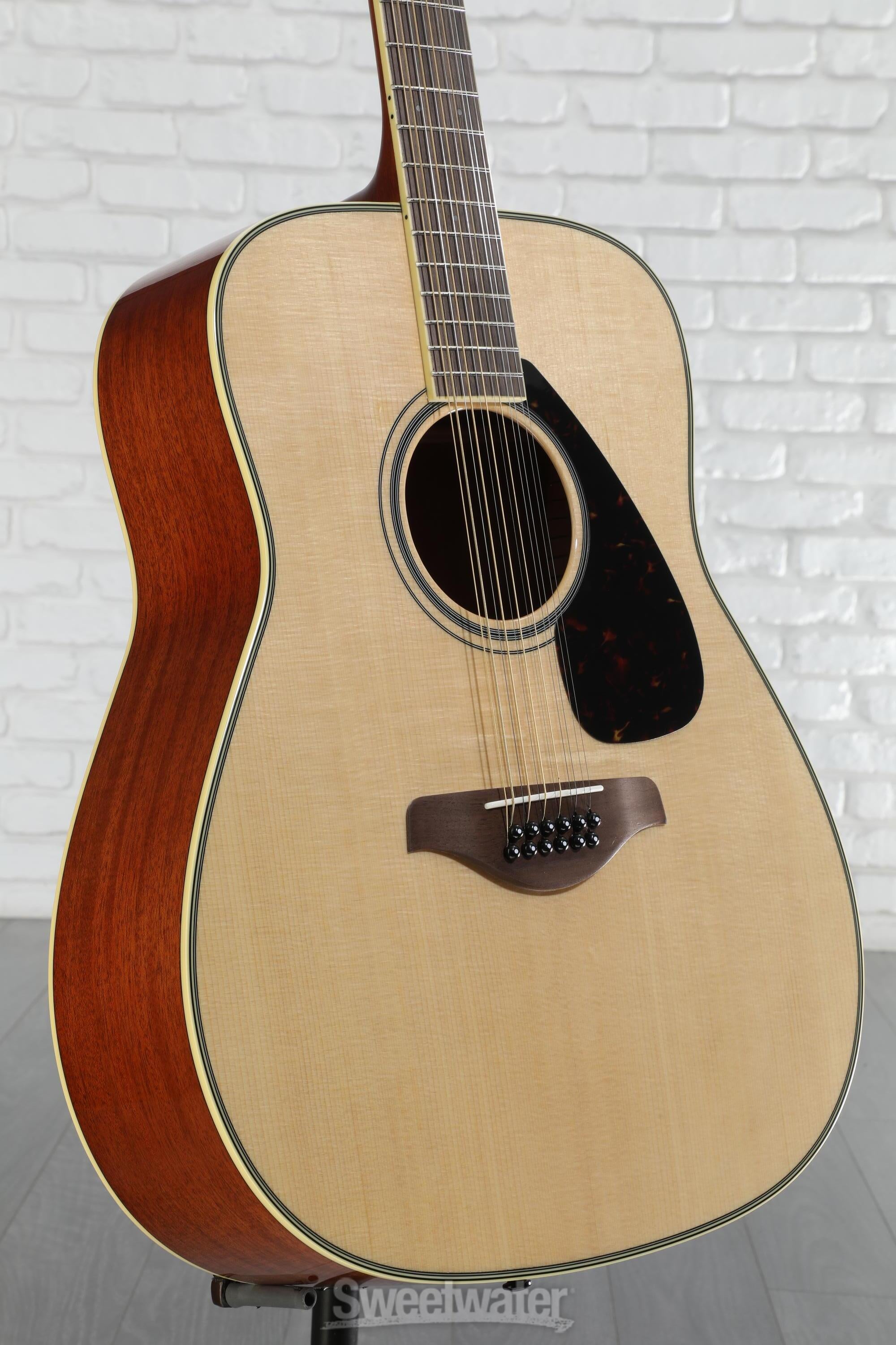 YAMAHA / FG820-12 NT (ナチュラル) 【12弦ギター】 Yamaha FG820-12 12-string Acoustic Guitar - Natural | Sweetwater