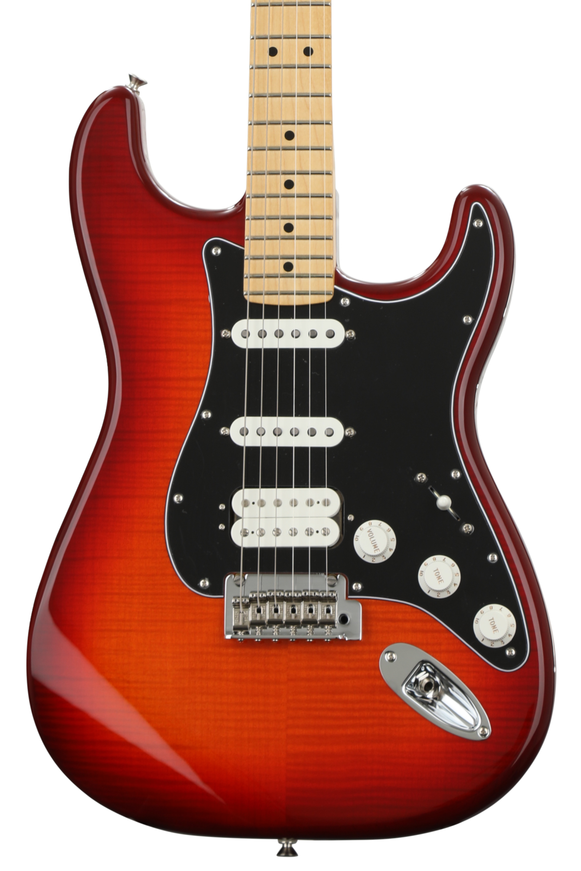 美品 Fender Player Series Stratocaster HSS Fender Player Stratocaster HSS Plus Top - Aged Cherry with