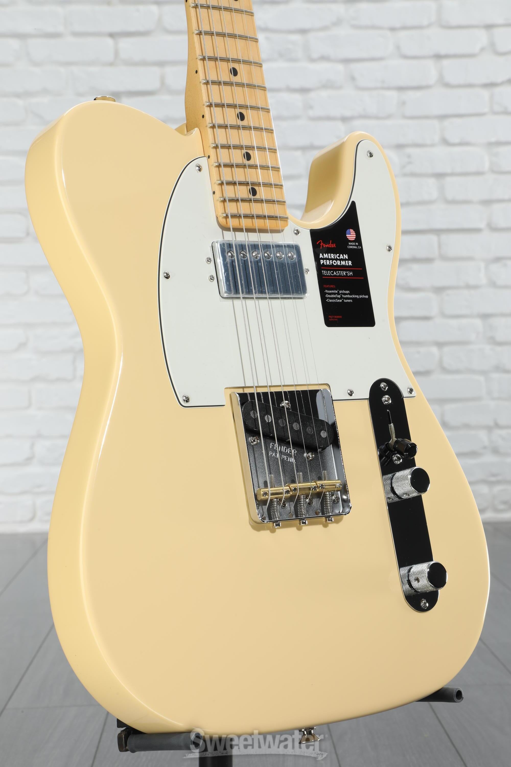 Fender American Performer Telecaster Hum - Vintage White