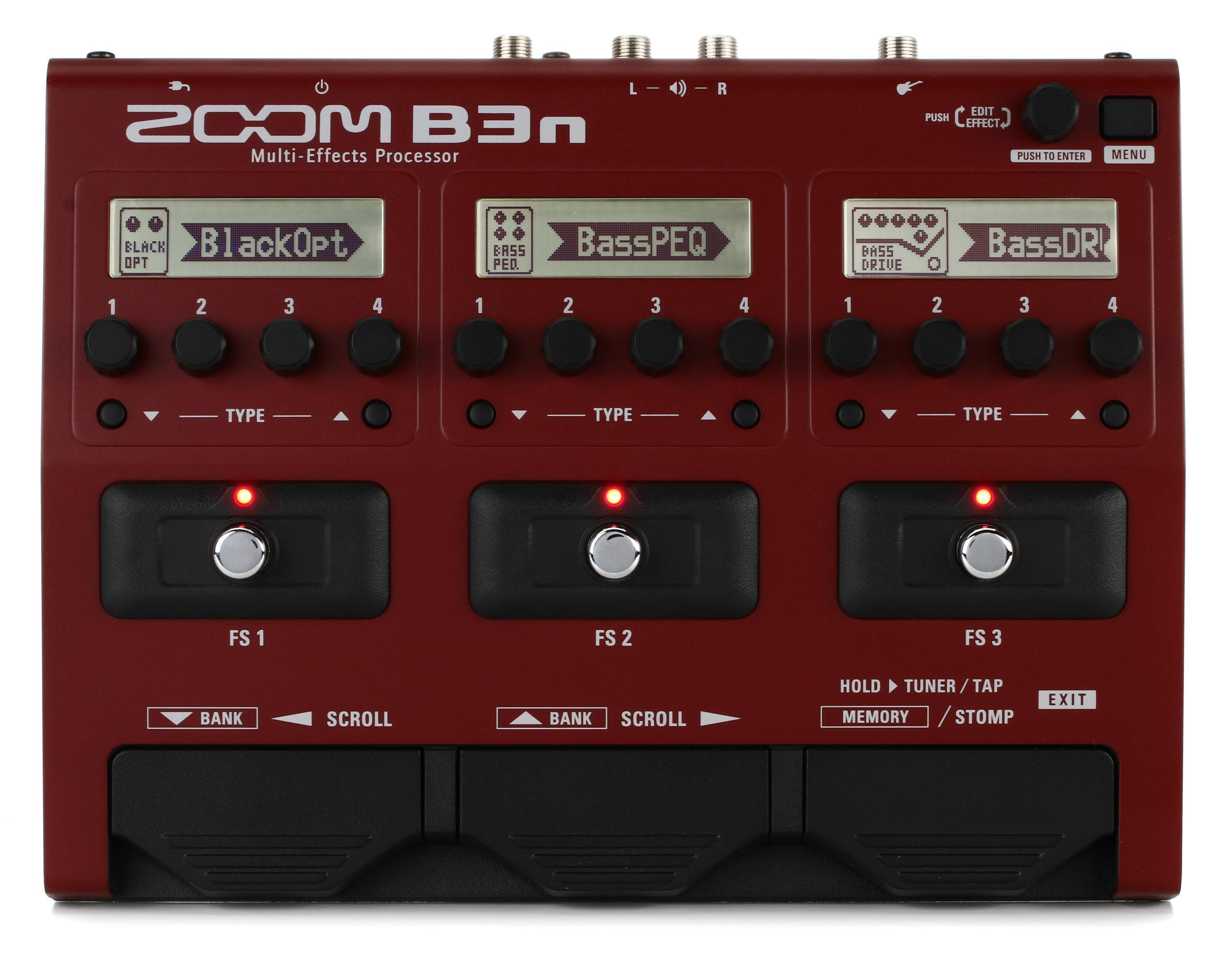 希少 新品未開封 zoom B3n ベース マルチエフェクター エフェクター