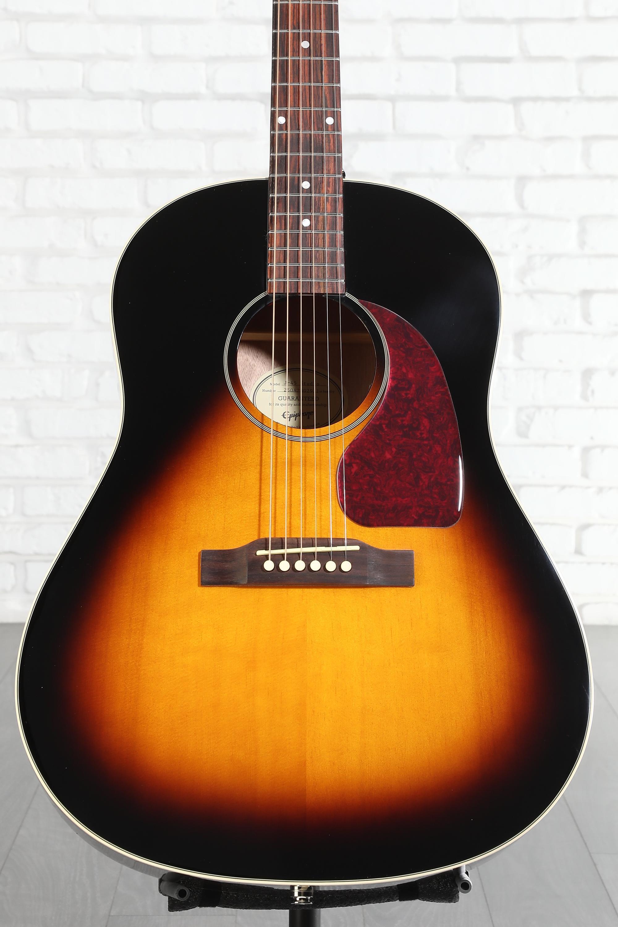 Epiphone J-45 Studio Acoustic-electric Guitar - Vintage Sunburst