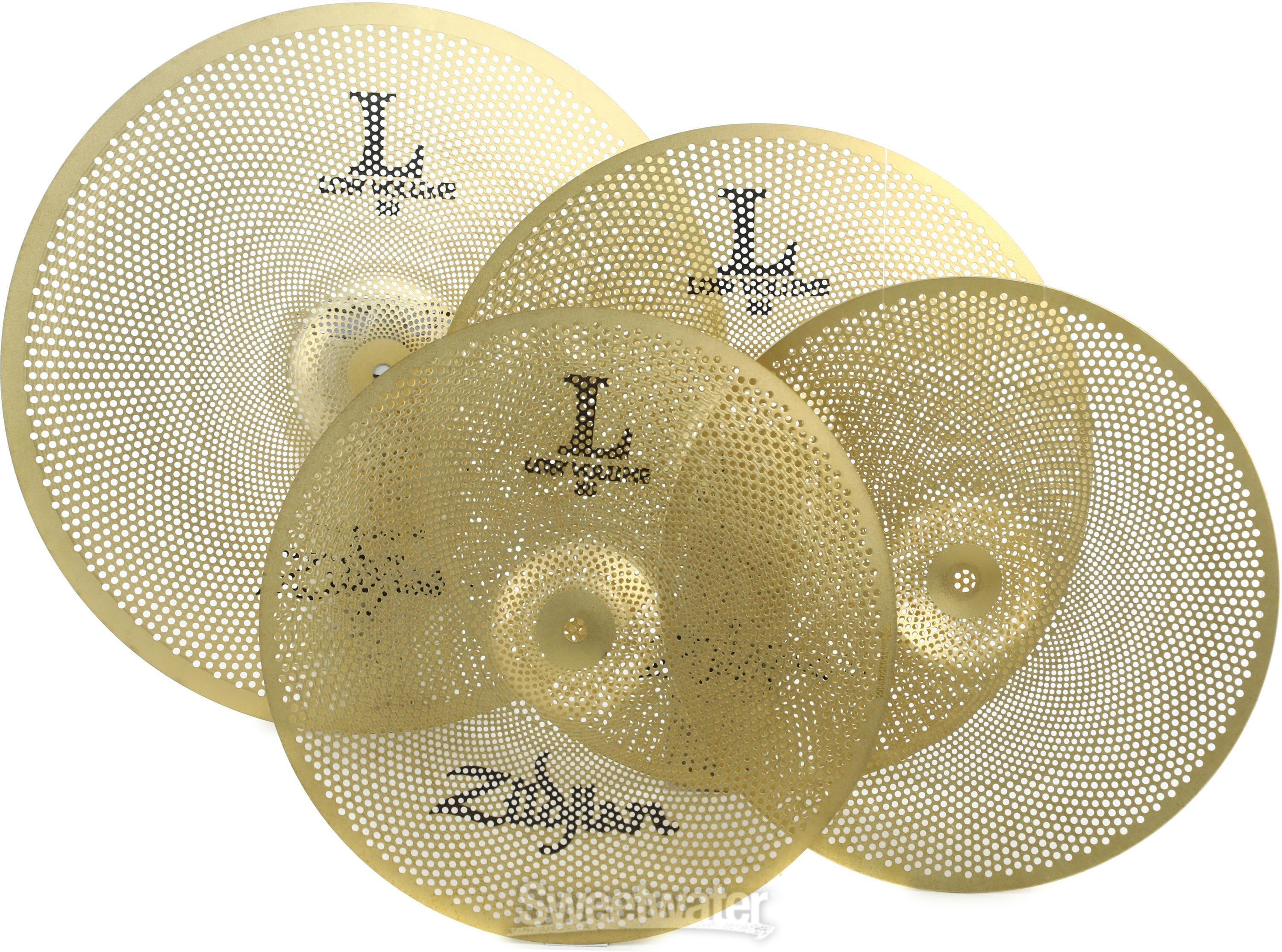 Zildjian Low Volume Accessory Set - L80 Cymbals and Remo