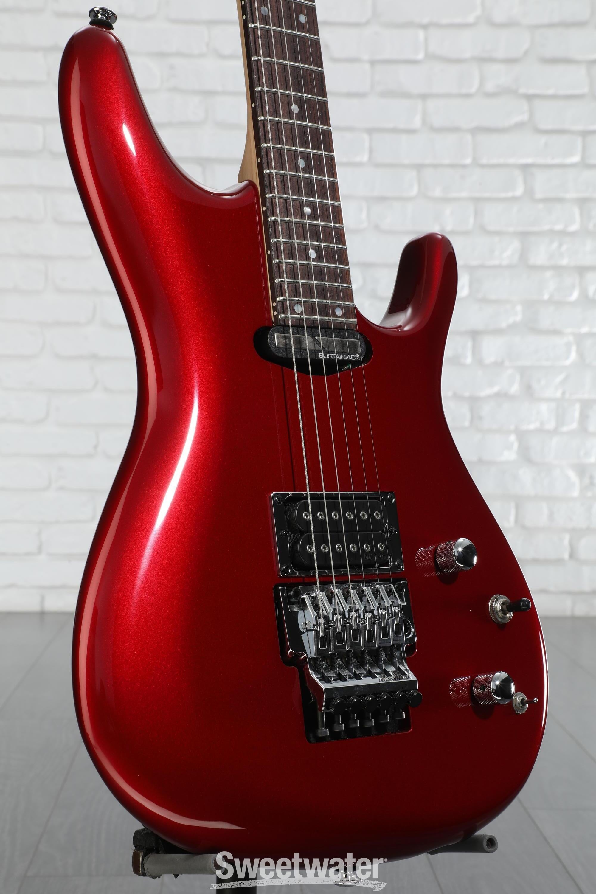 Ibanez Joe Satriani Signature JS240PS - Candy Apple | Sweetwater
