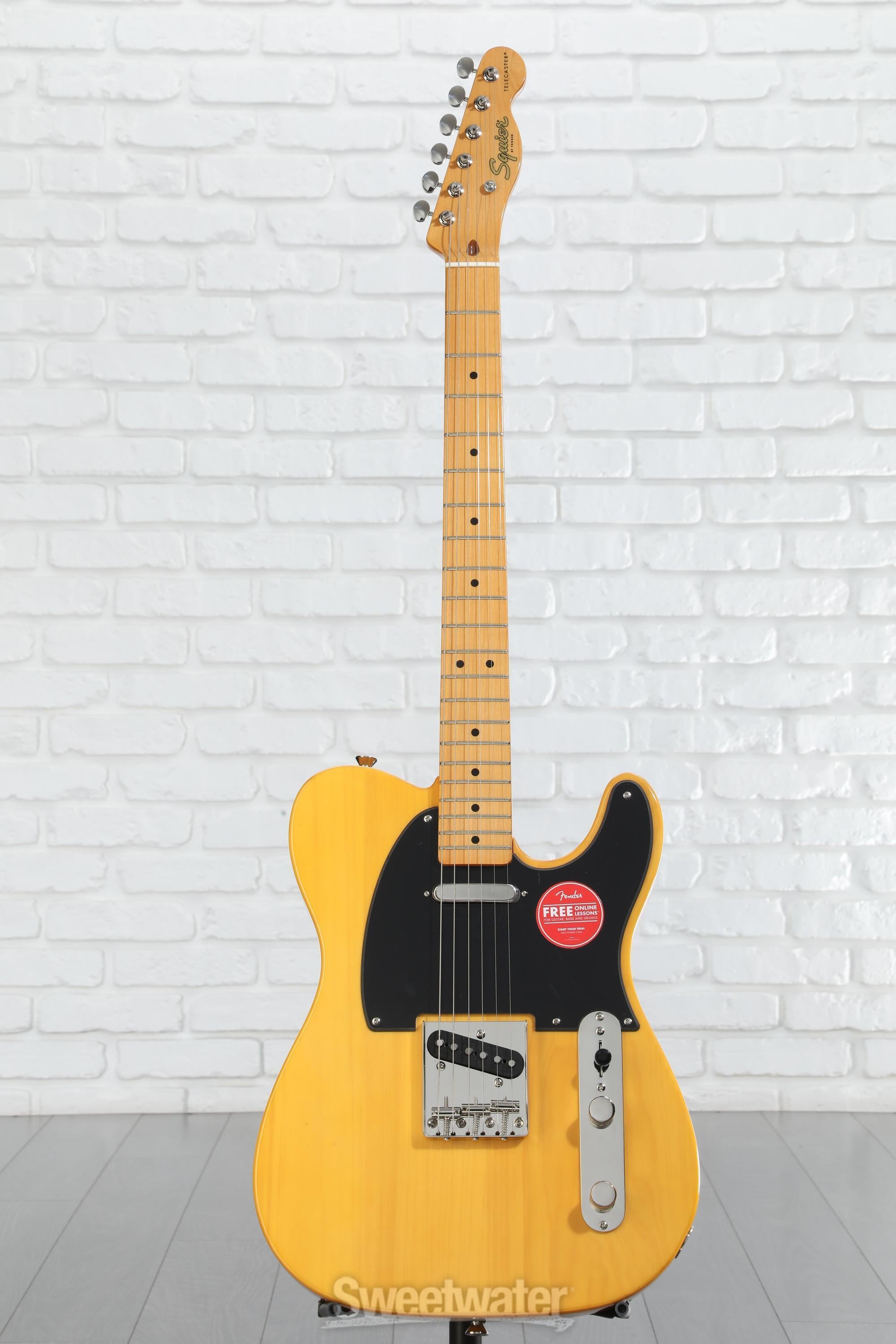 Squier Classicvibe 50's Telecaster クリーム Squier Classic Vibe 50s Telecaster - YouTube