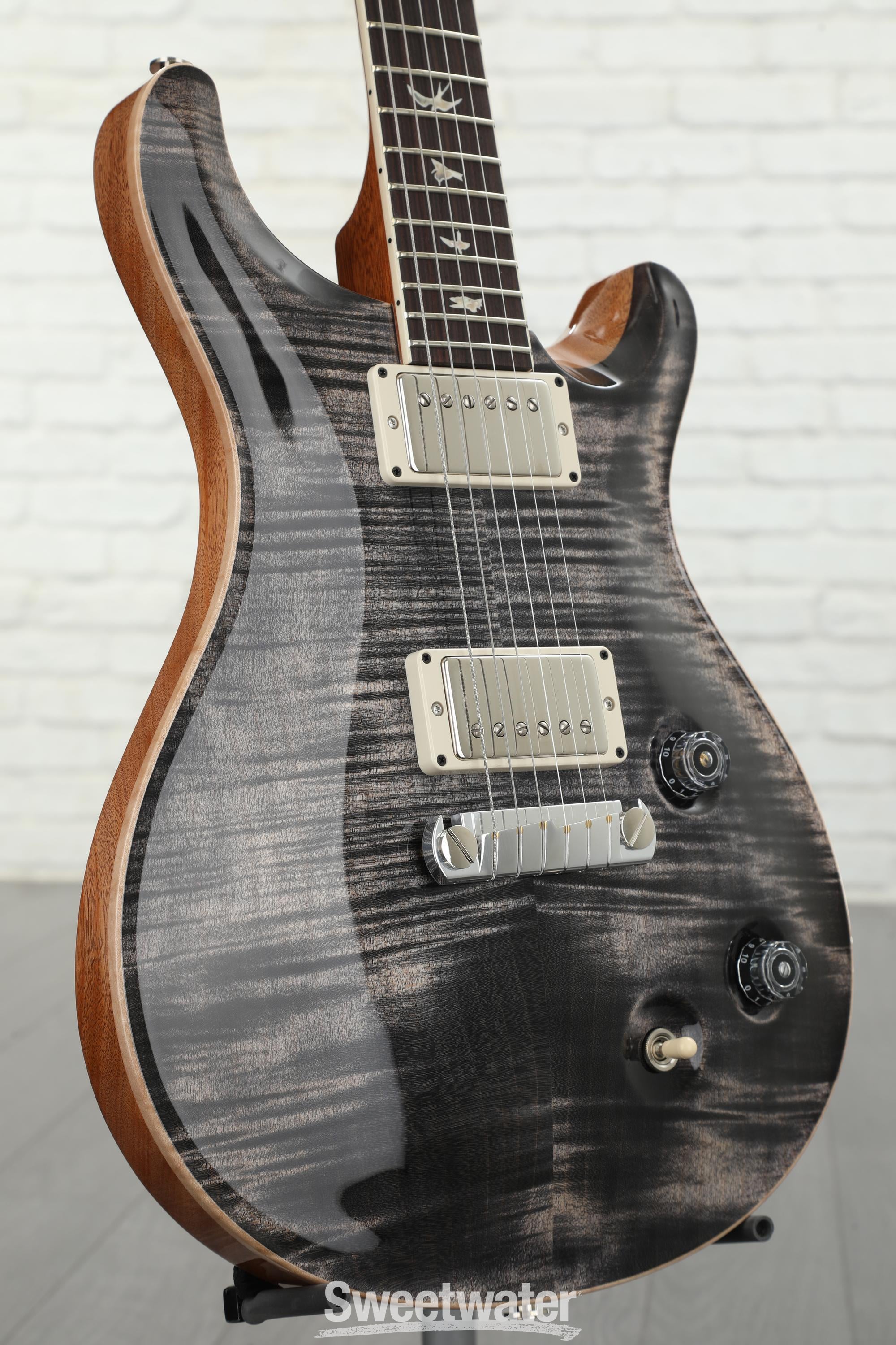 PRS McCarty Electric Guitar with Straight Stoptail - Charcoal | Sweetwater