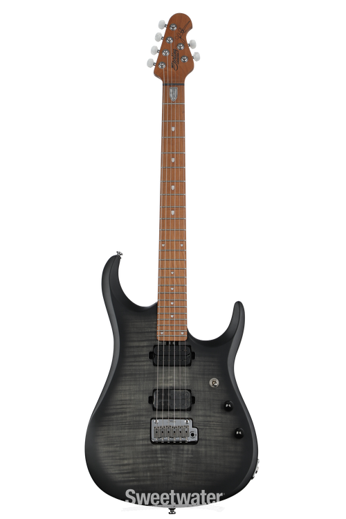 Sterling By Music Man John Petrucci Signature JP150FM Electric Guitar -  Trans Black Satin