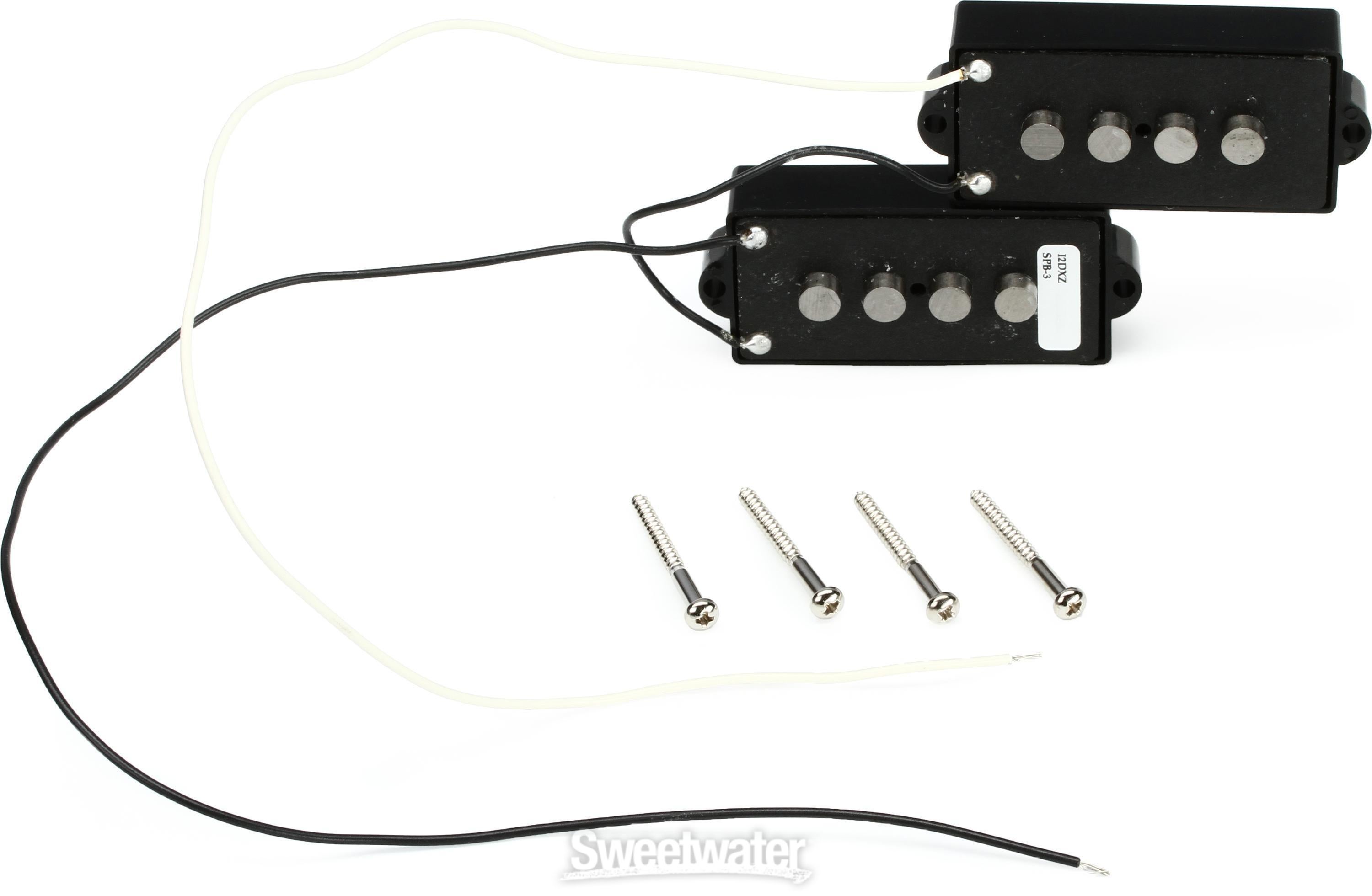 Seymour Duncan SPB-3 Quarter Pound P-Bass Pickup - Black | Sweetwater