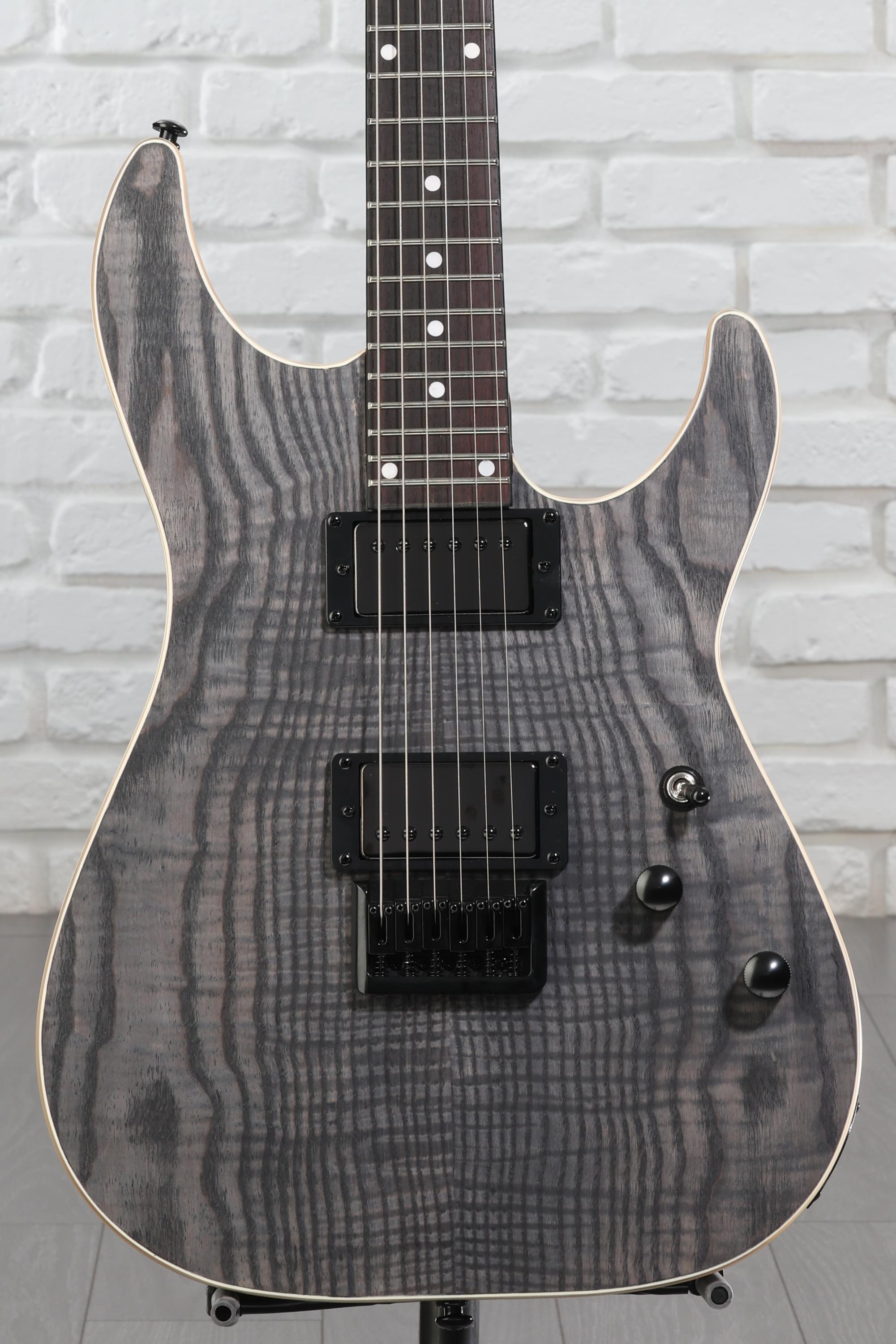 Schecter C-1 Standard Electric Guitar - Charcoal Satin | Sweetwater