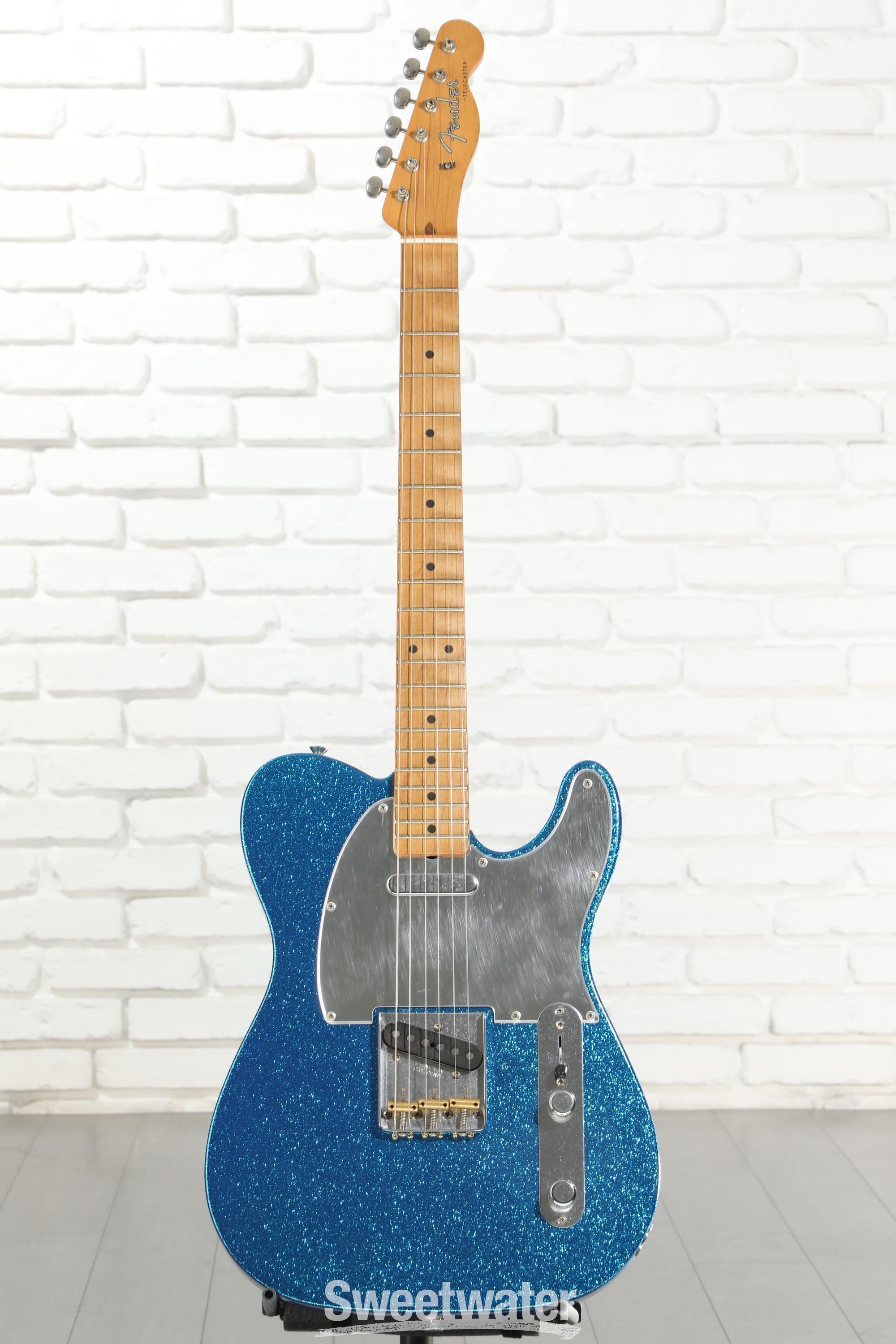 Fender J Mascis Telecaster - Bottle Rocket Blue Flake with Maple