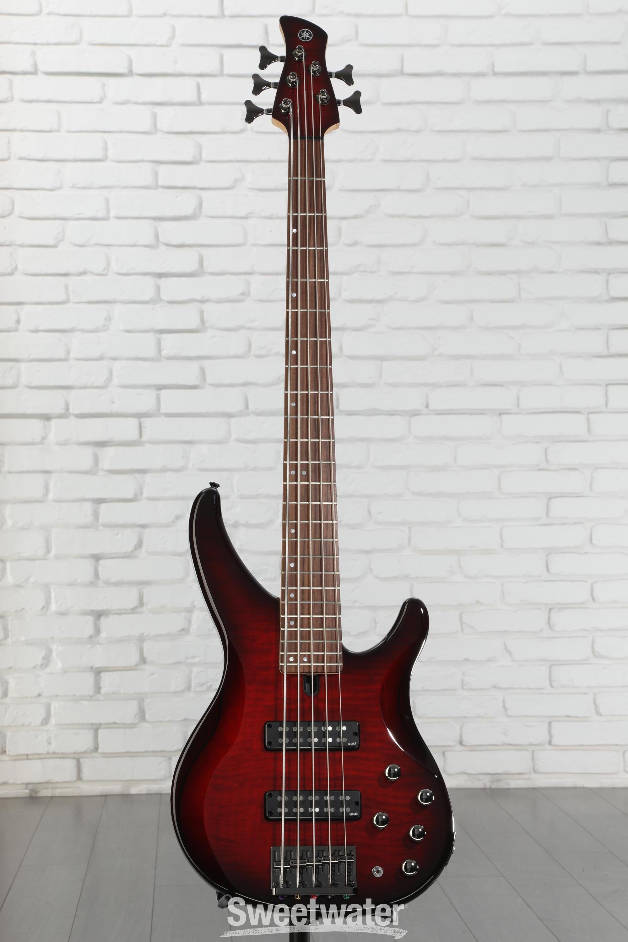 ベース Yamaha TRBX 605FM MA Amazon.com: Yamaha TRBX605 5-String Flamed Maple Bass Guitar