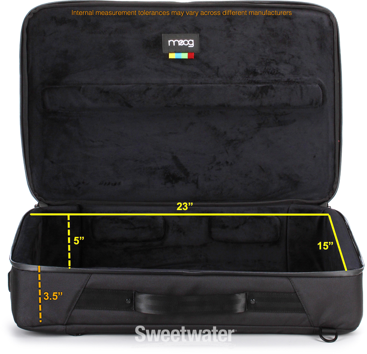 Moog SR Case Grandmother Synthesizer Case | Sweetwater Moog SR Case Grandmother Synthesizer Case | Sweetwater