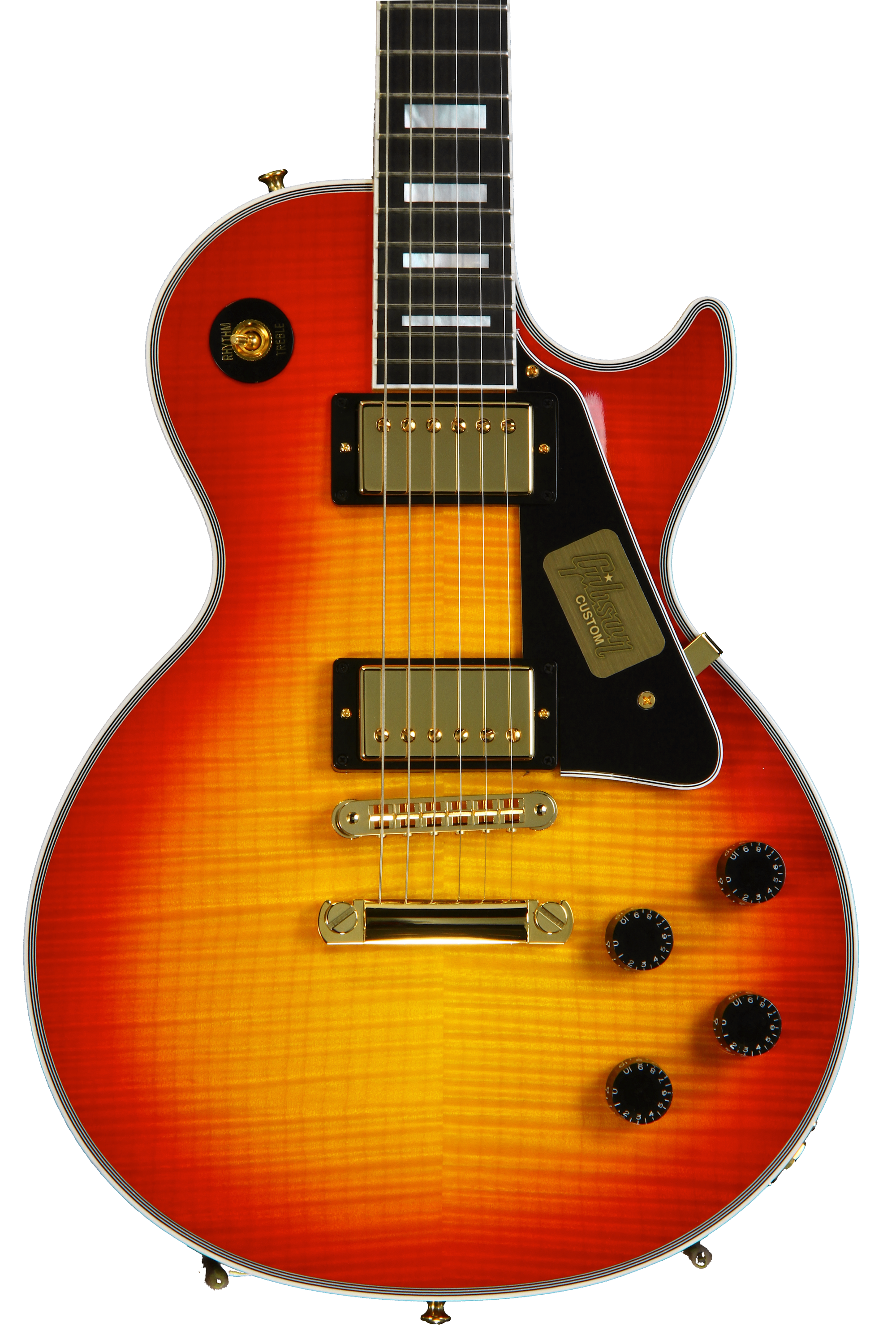 【1円スタート！】中古品 GIBSON CUSTOM LESPAUL MODEL ギブソンカスタム レスポールモデル LPR-7 エレキギター k_z Gibson Custom Les Paul Custom Figured - Heritage Cherry Sunburst