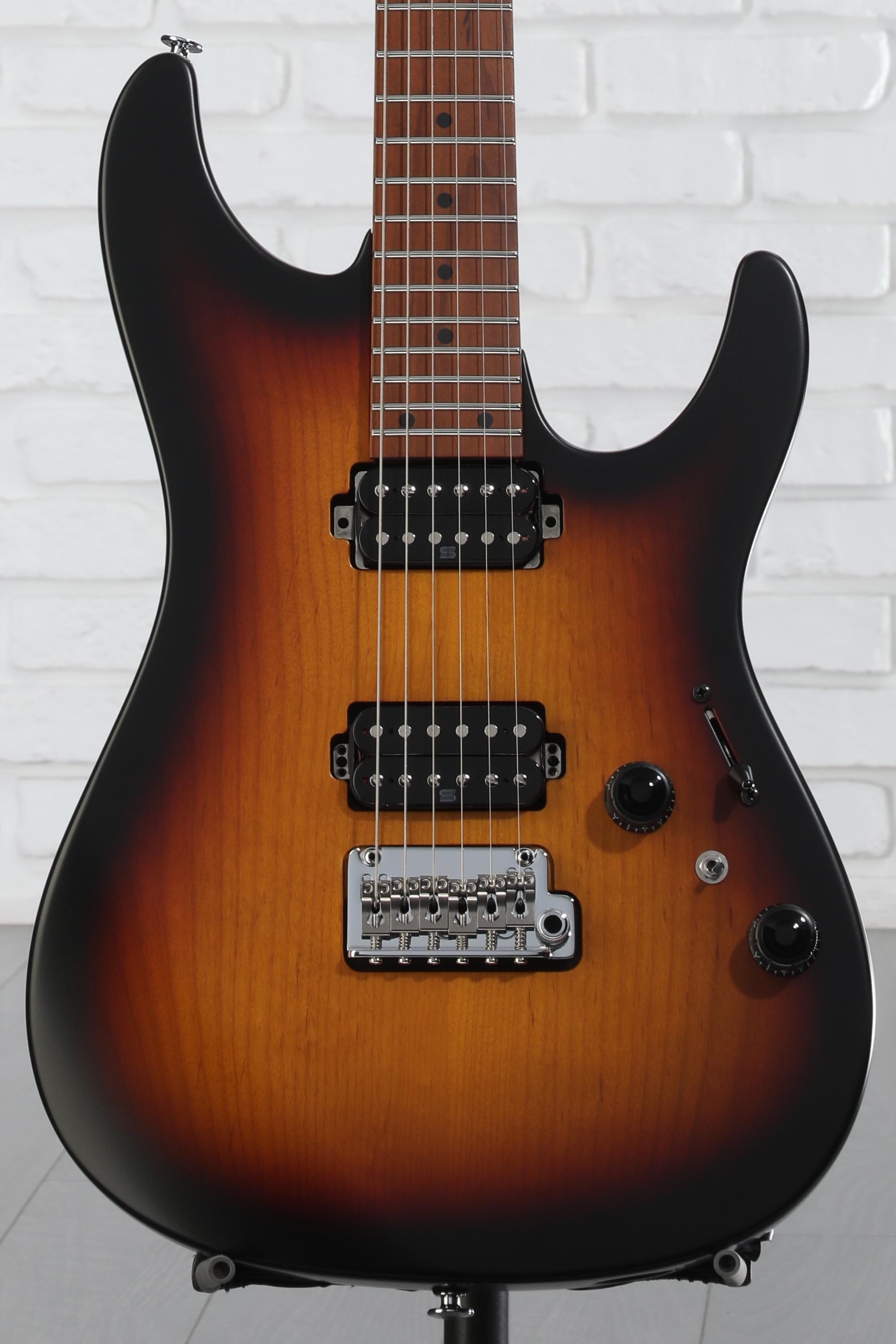 Ibanez Prestige AZ2402 Electric Guitar - Tri Burst Fade Flat
