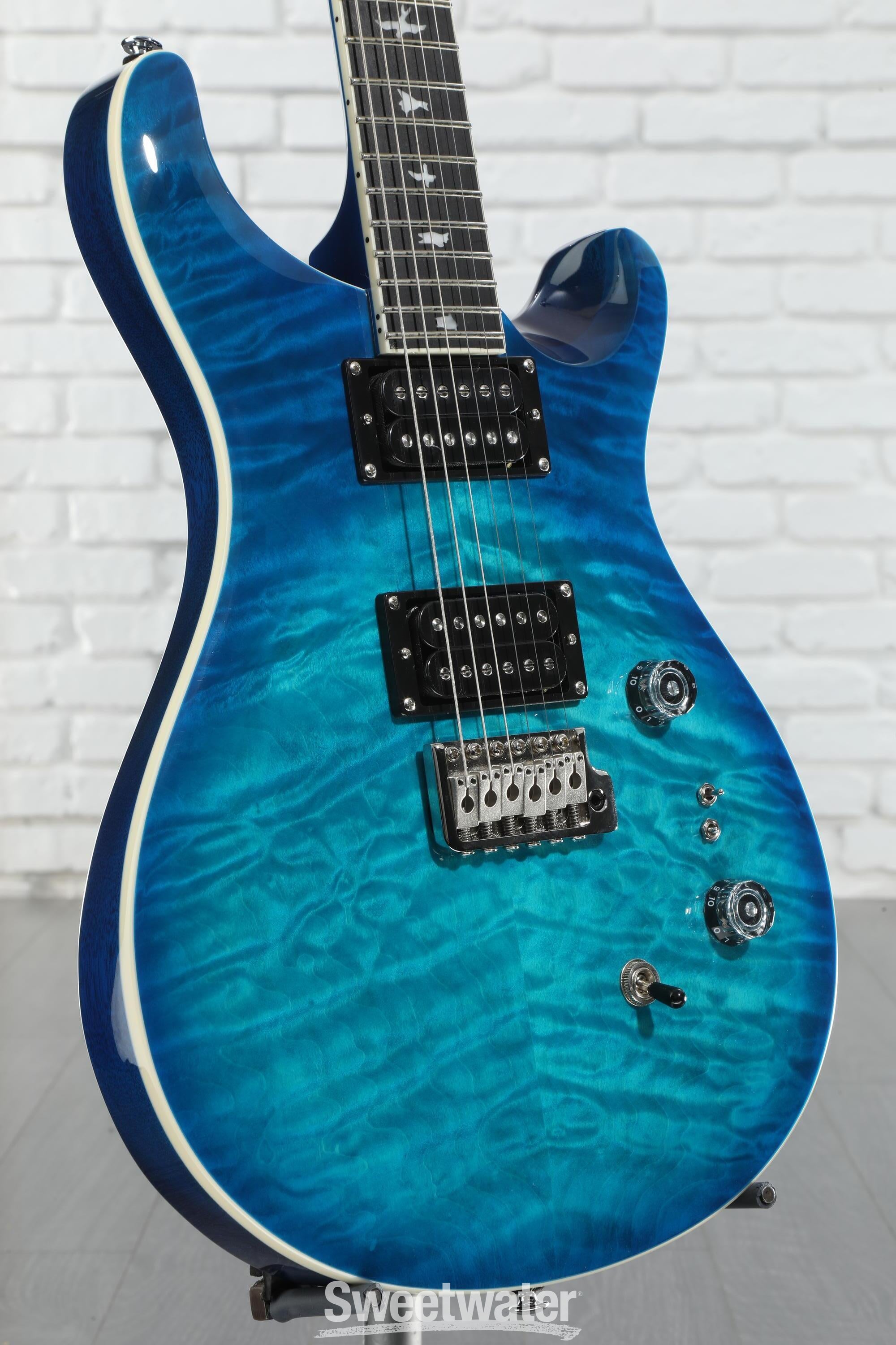 PRS SE Custom 24-08 Quilt Lake Blue