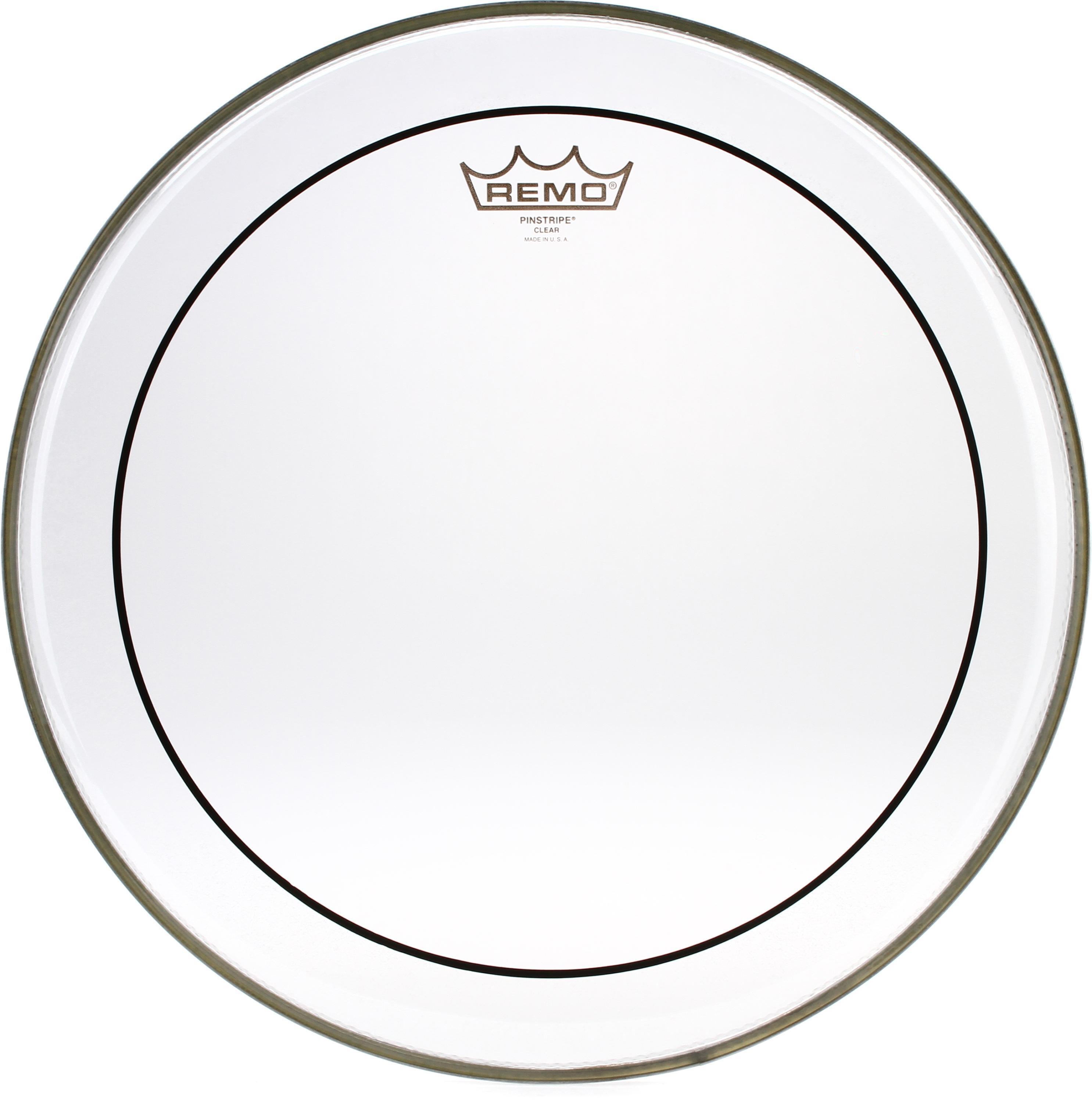 Photo of Remo Pinstripe Clear Drumhead - 15 inch