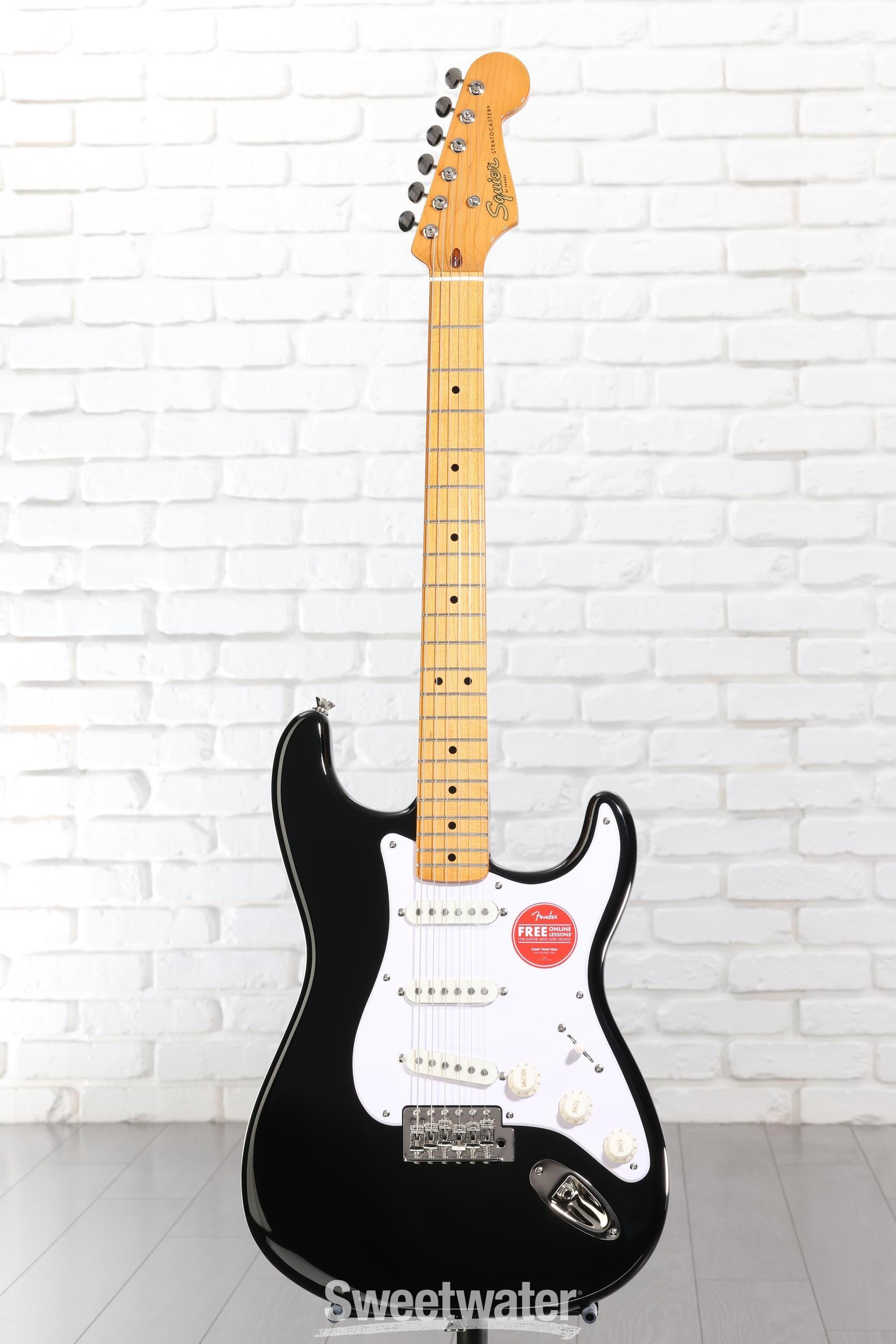 Squier Classic Vibe '50s Stratocaster - Black | Sweetwater