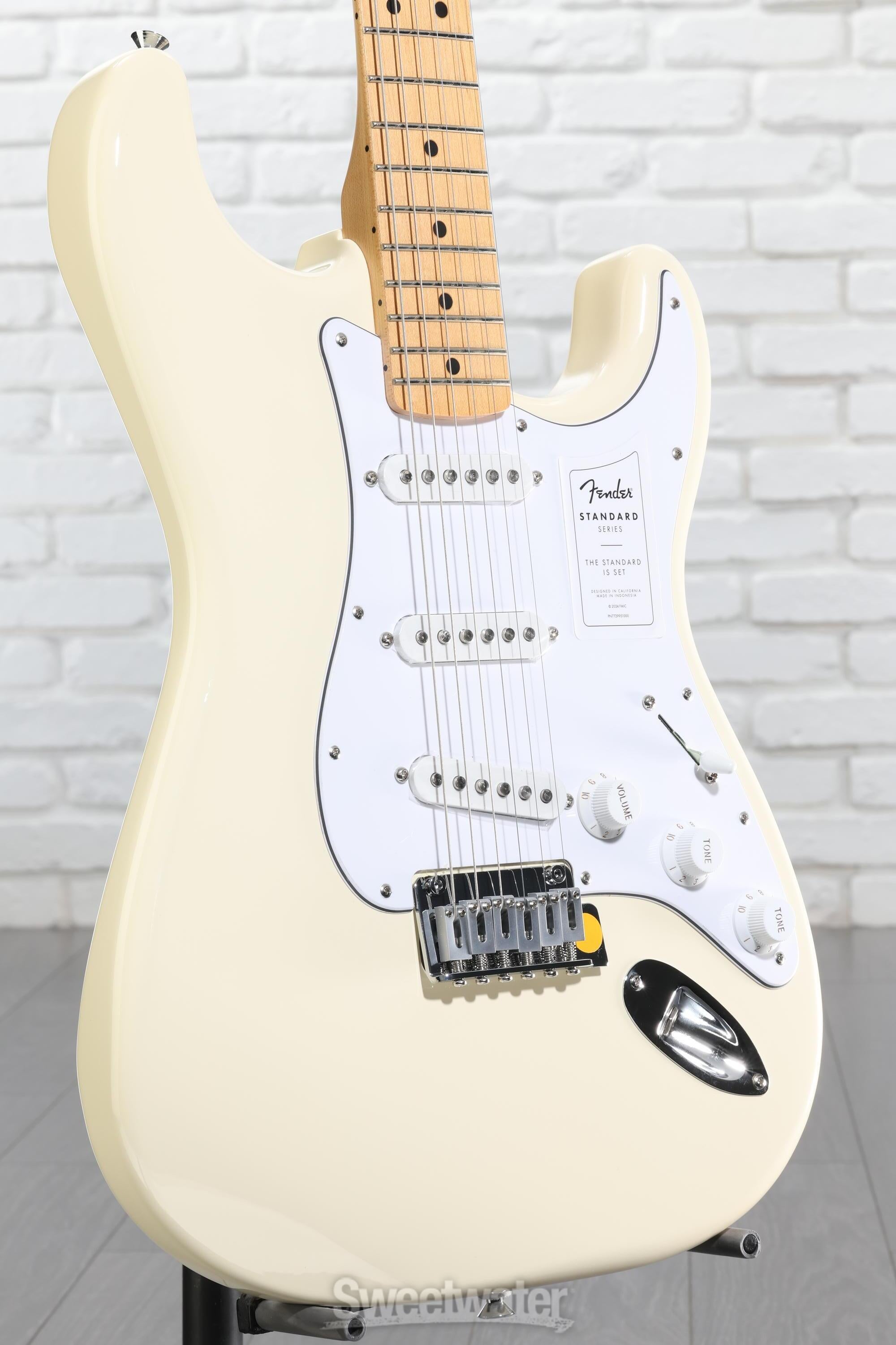 Fender Standard Stratocaster Electric Guitar - Olympic White