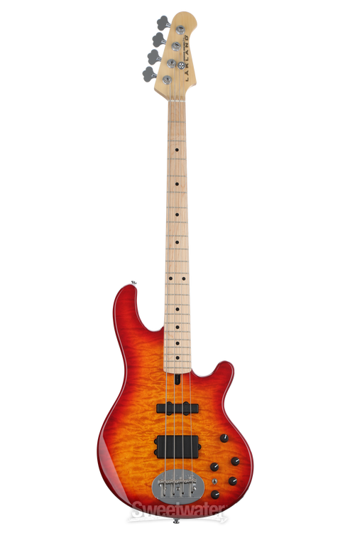 Lakland Skyline 44-02 Deluxe - Cherry Sunburst with Maple Fingerboard