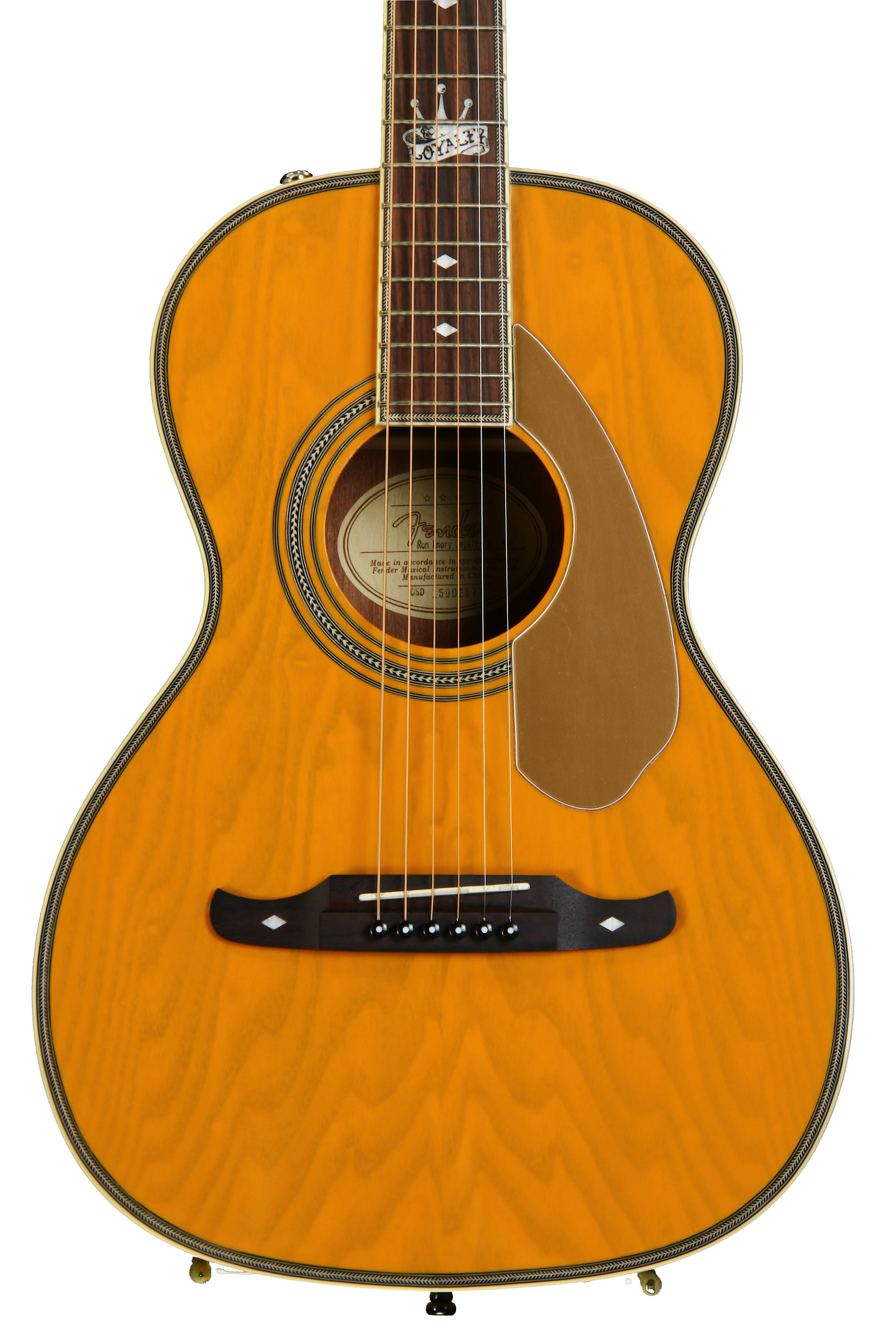 Fender Ron Emory Loyalty Parlor - Butterscotch, Parlor | Sweetwater