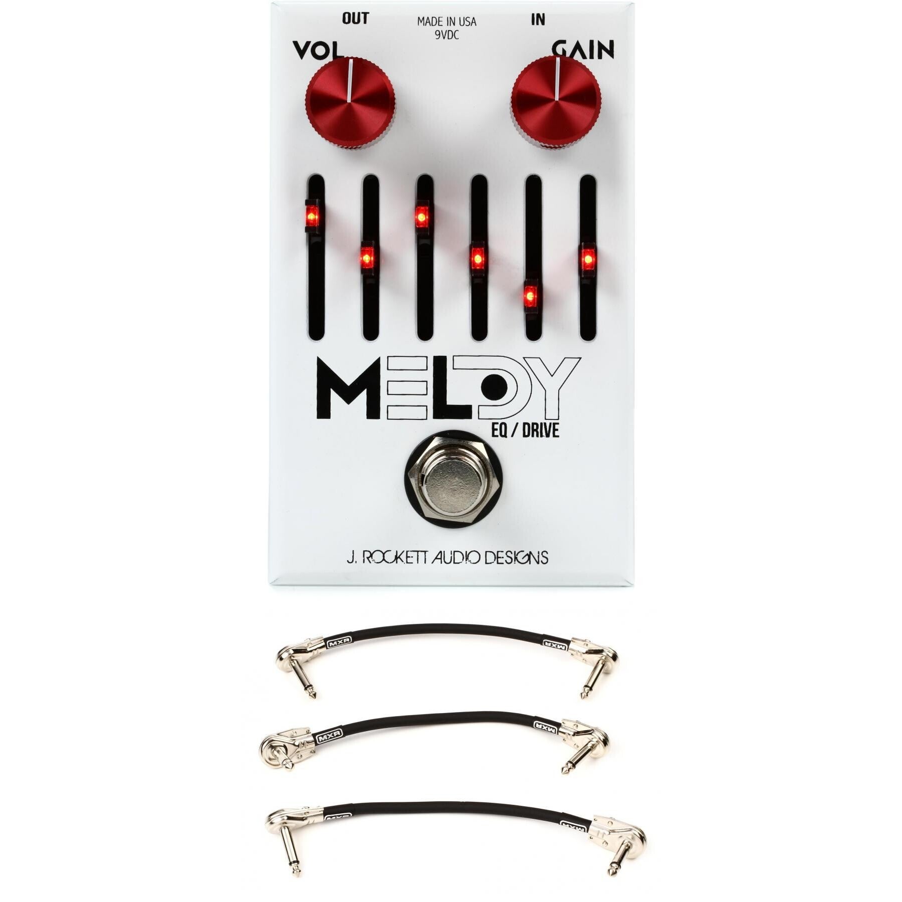 J. Rockett Audio Designs Melody Overdrive/EQ Pedal with Patch