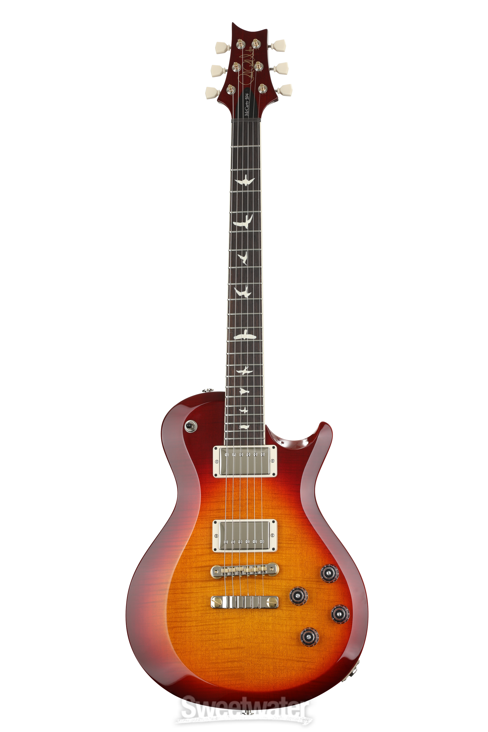 PRS S2 McCarty 594 Single Cut - Dark Cherry Sunburst | Muddy