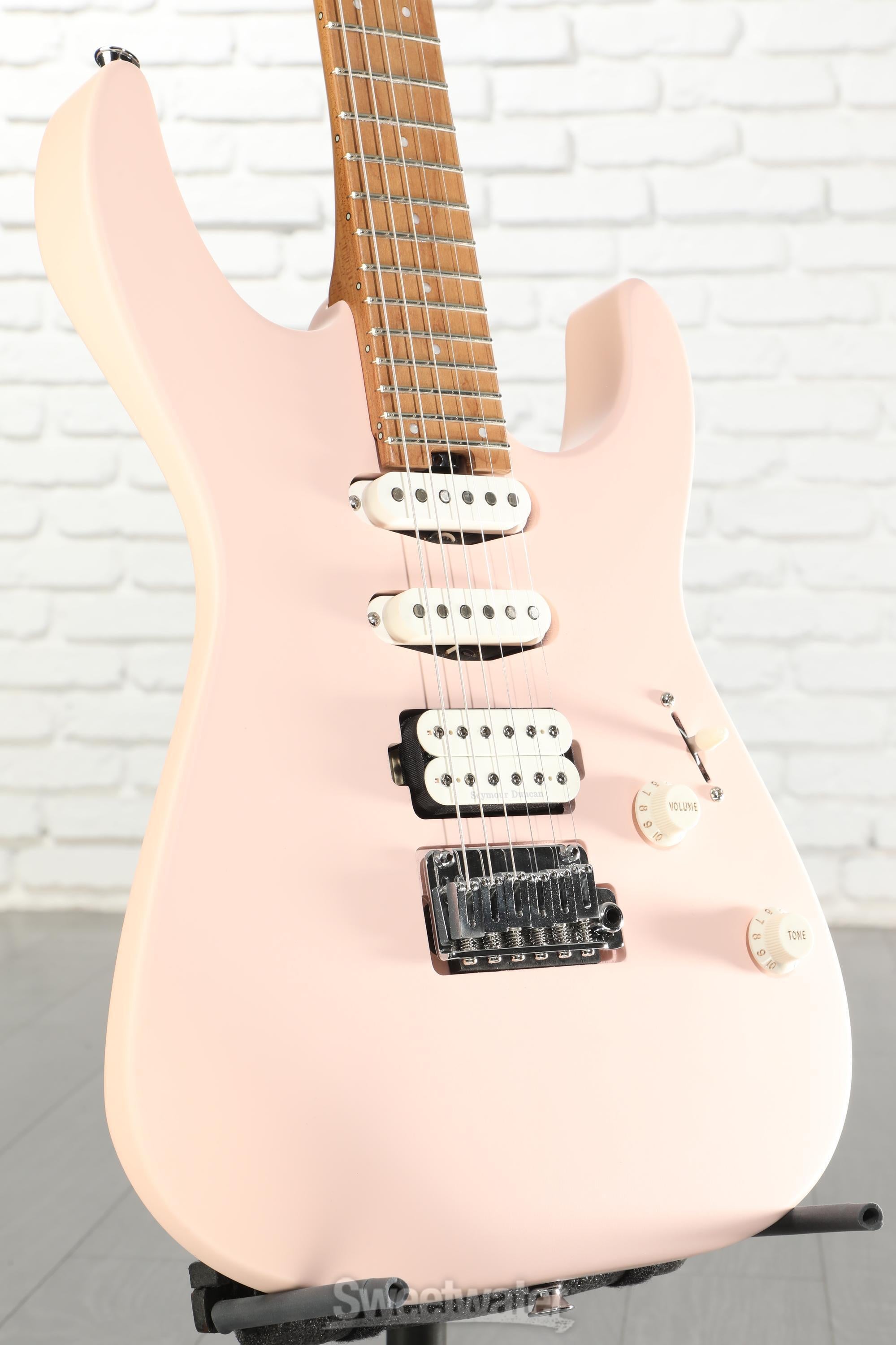 Photo of Charvel Pro-Mod DK24 HSS Electric Guitar - Shell Pink