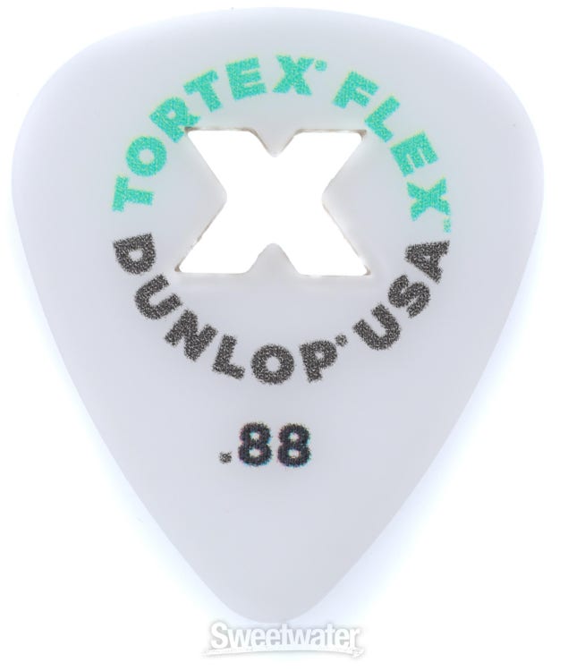 LOT DE 6 MEDIATORS DUNLOP TORTEX FLEX JAZZ 3 1.35 Mm - 468R135