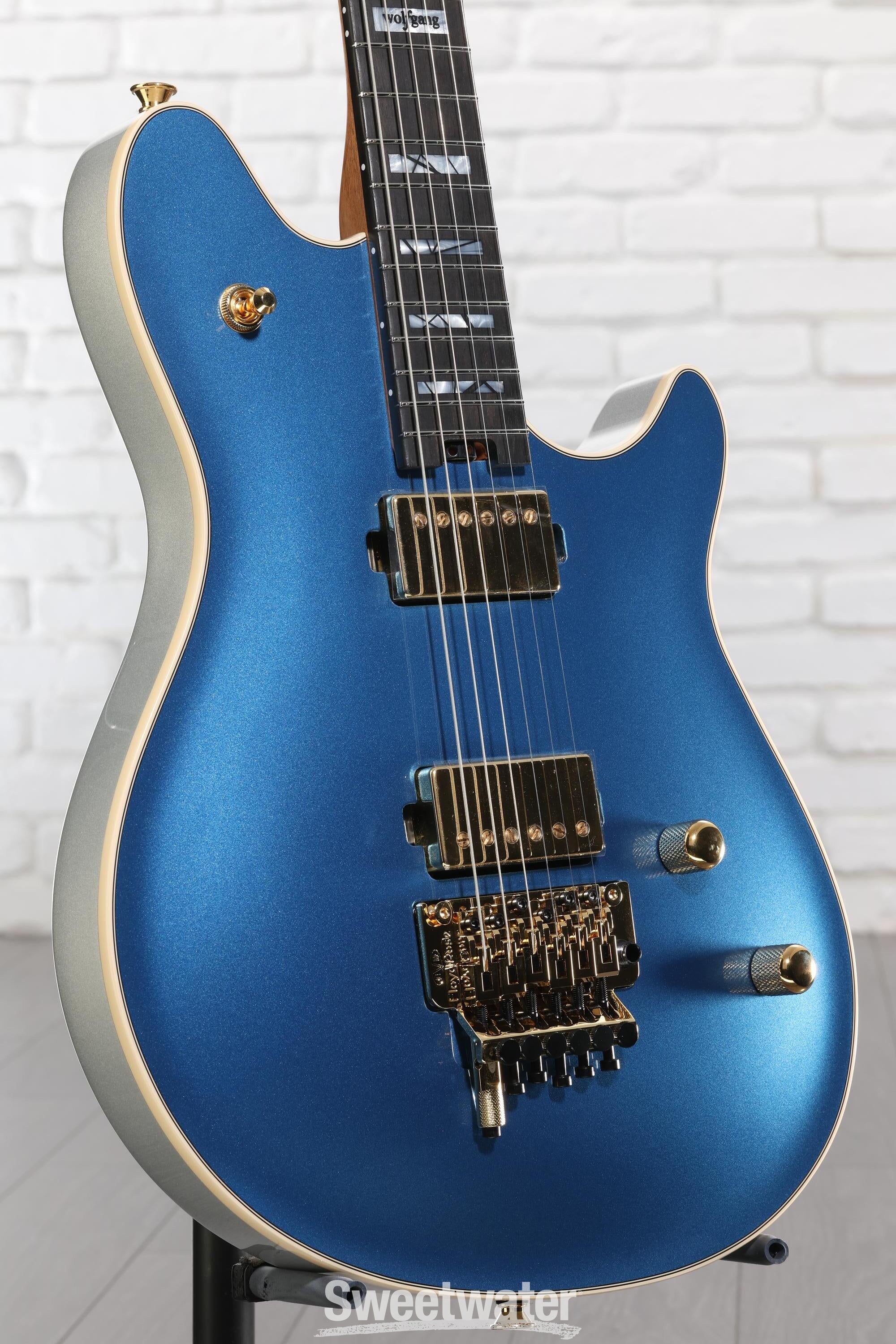 Photo of EVH Custom Shop Wolfgang HH Electric Guitar - Lake Placid Blue