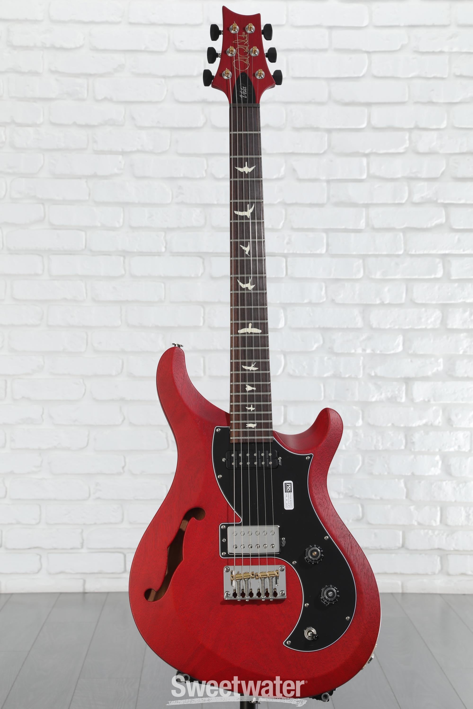 ギター PRS S2 Vela semi hollow telecaster PRS S2 Vela Semi-Hollow Body Electric Guitar - Satin Finish