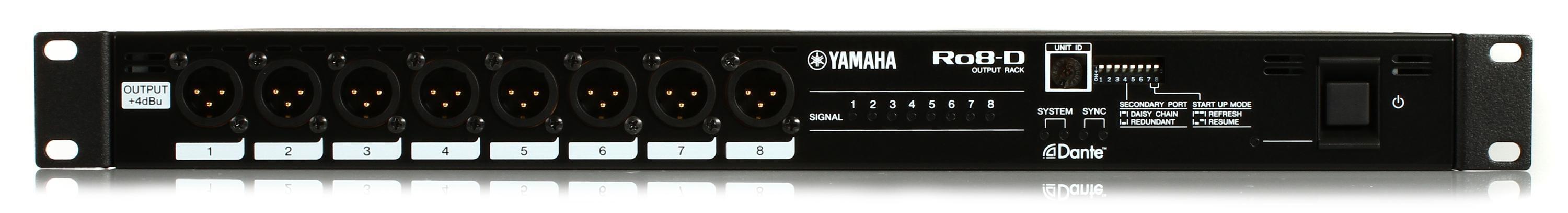 Yamaha Ro8-D Rio Series 8-channel Remote Output Rack | Sweetwater
