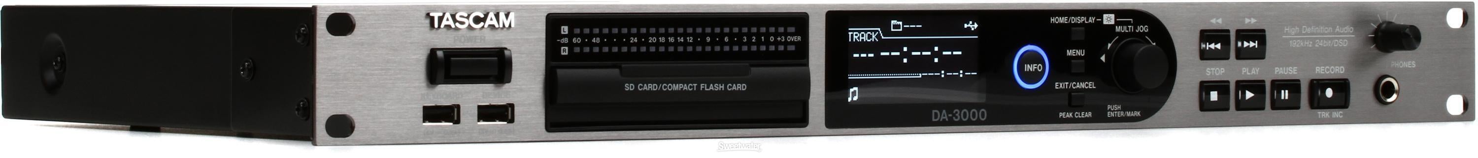 TASCAM DA-3000 Stereo Master Recorder and AD/DA Converter