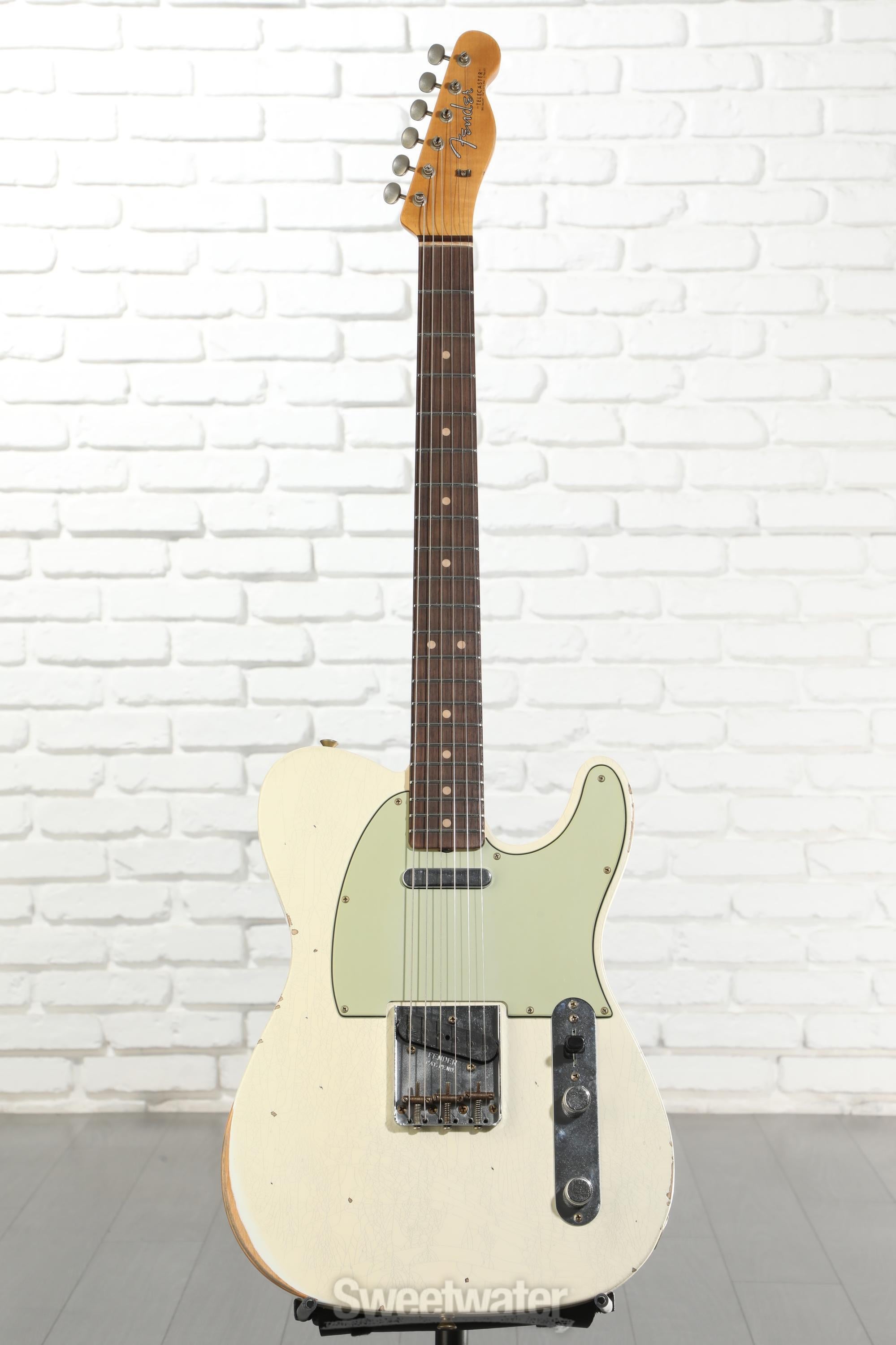 Fender Custom Shop '63 Telecaster Relic Electric Guitar - Aged