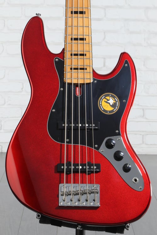 Sire Marcus Miller V5 5-String Electric Bass Guitar - Candy Apple Red