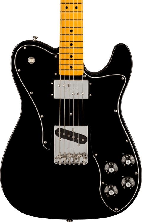 Fender telecaster deals custom black