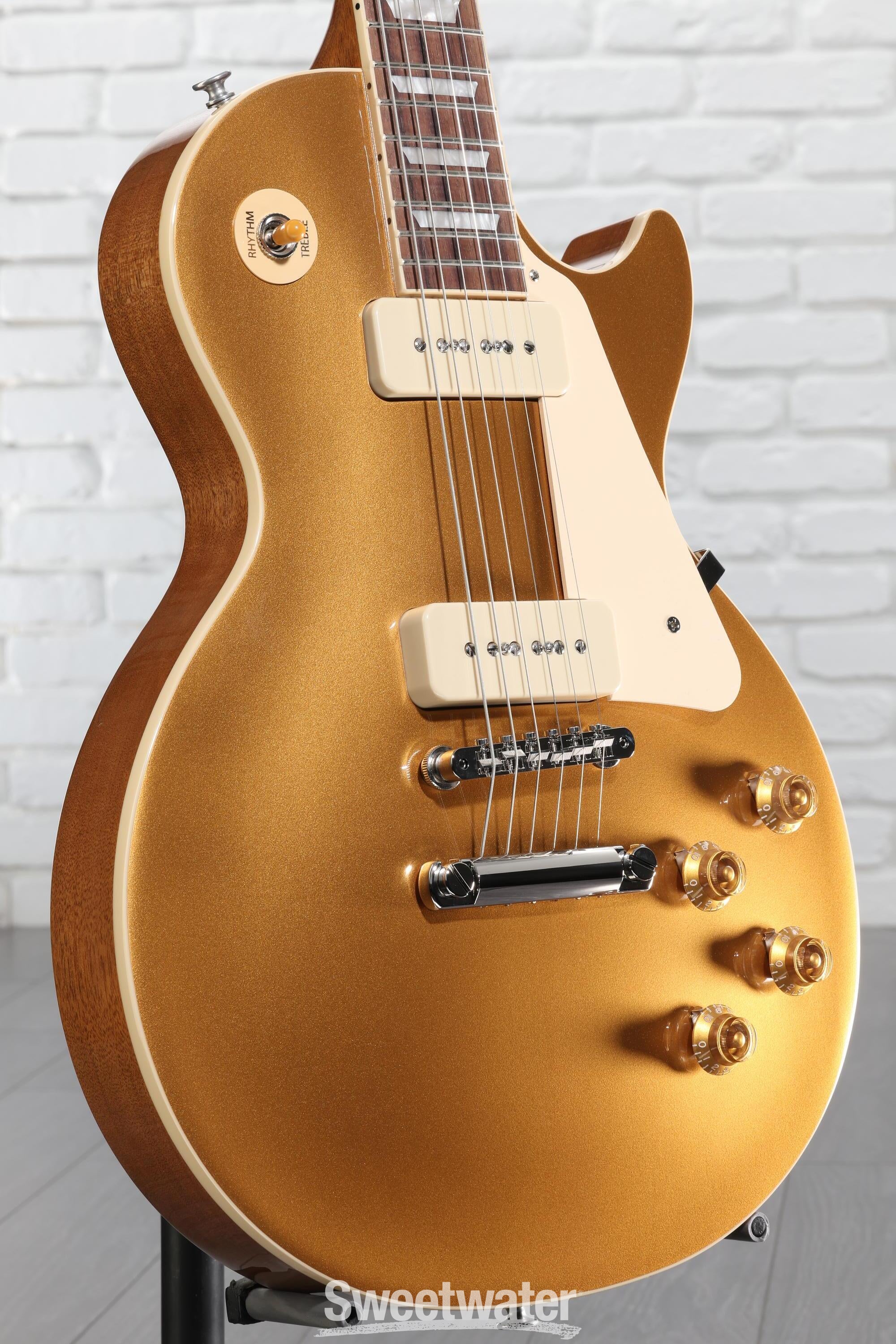 Gibson Les Paul Gold Top P90超美品♪ Gibson Les Paul Standard '50s P90 Electric Guitar - Gold Top