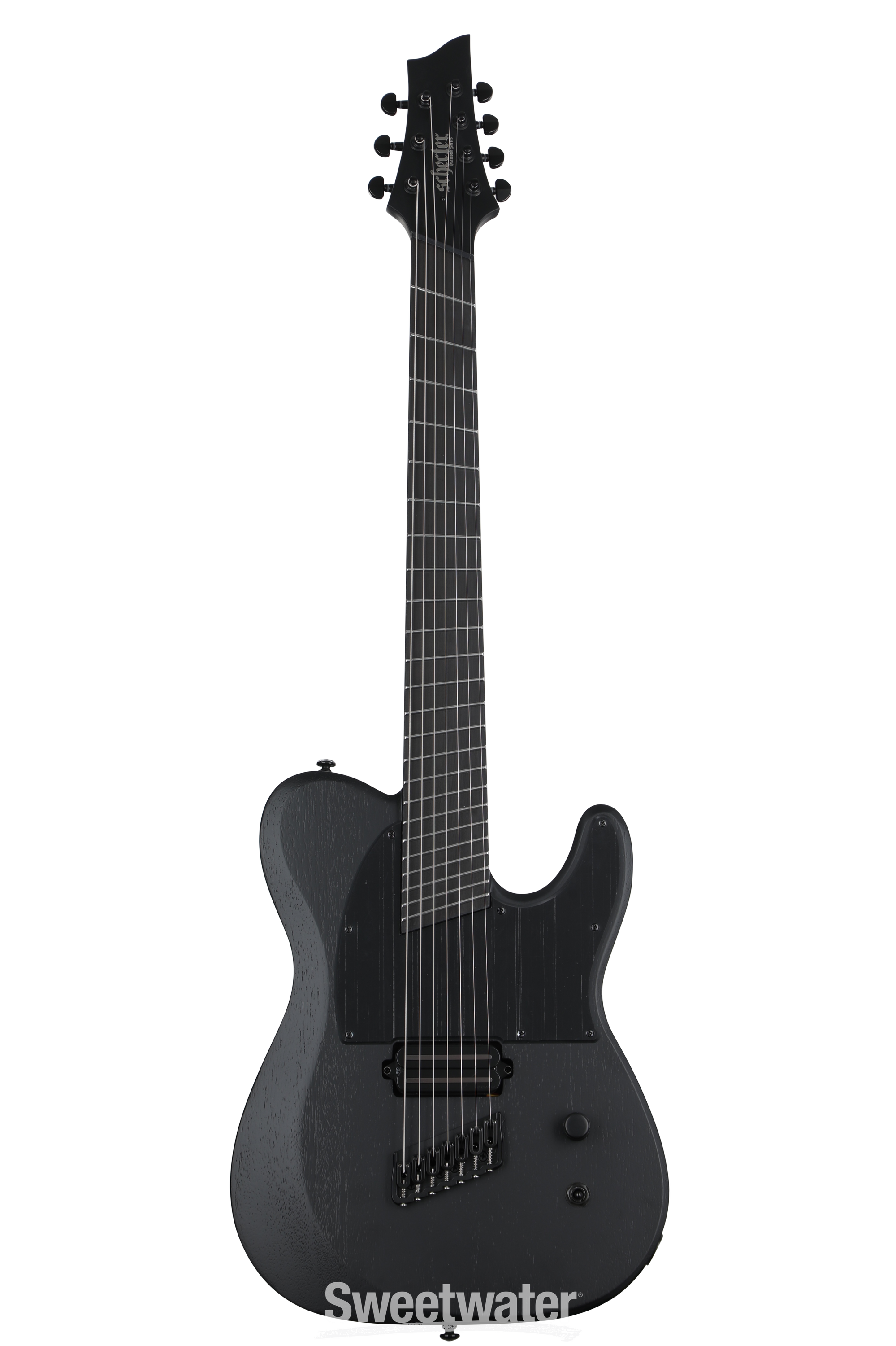 Schecter PT-7 MS Black Ops Electric Guitar - Black | Sweetwater