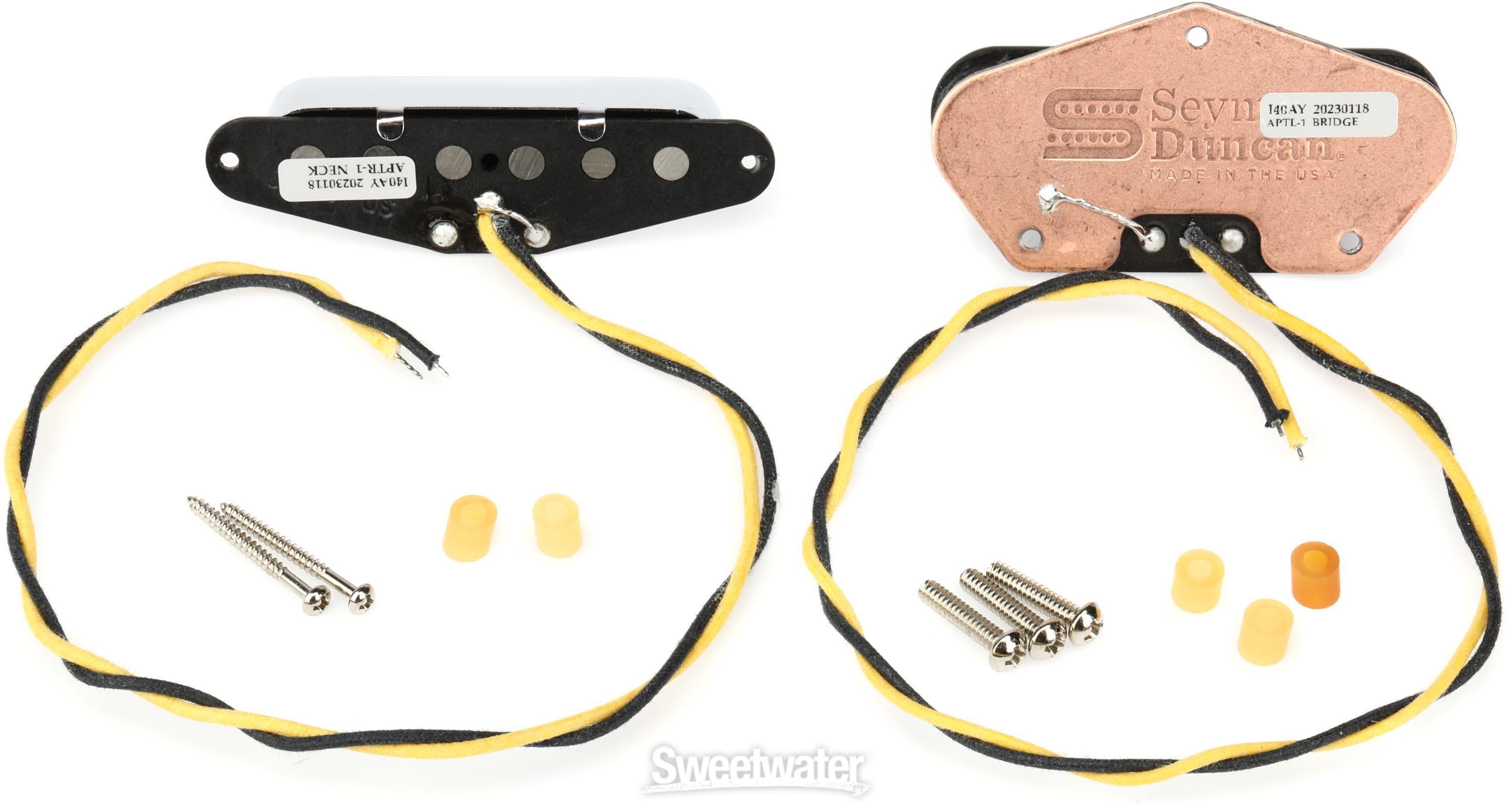 Seymour Duncan Alnico II Pro Tele Single-coil Pickup Set for