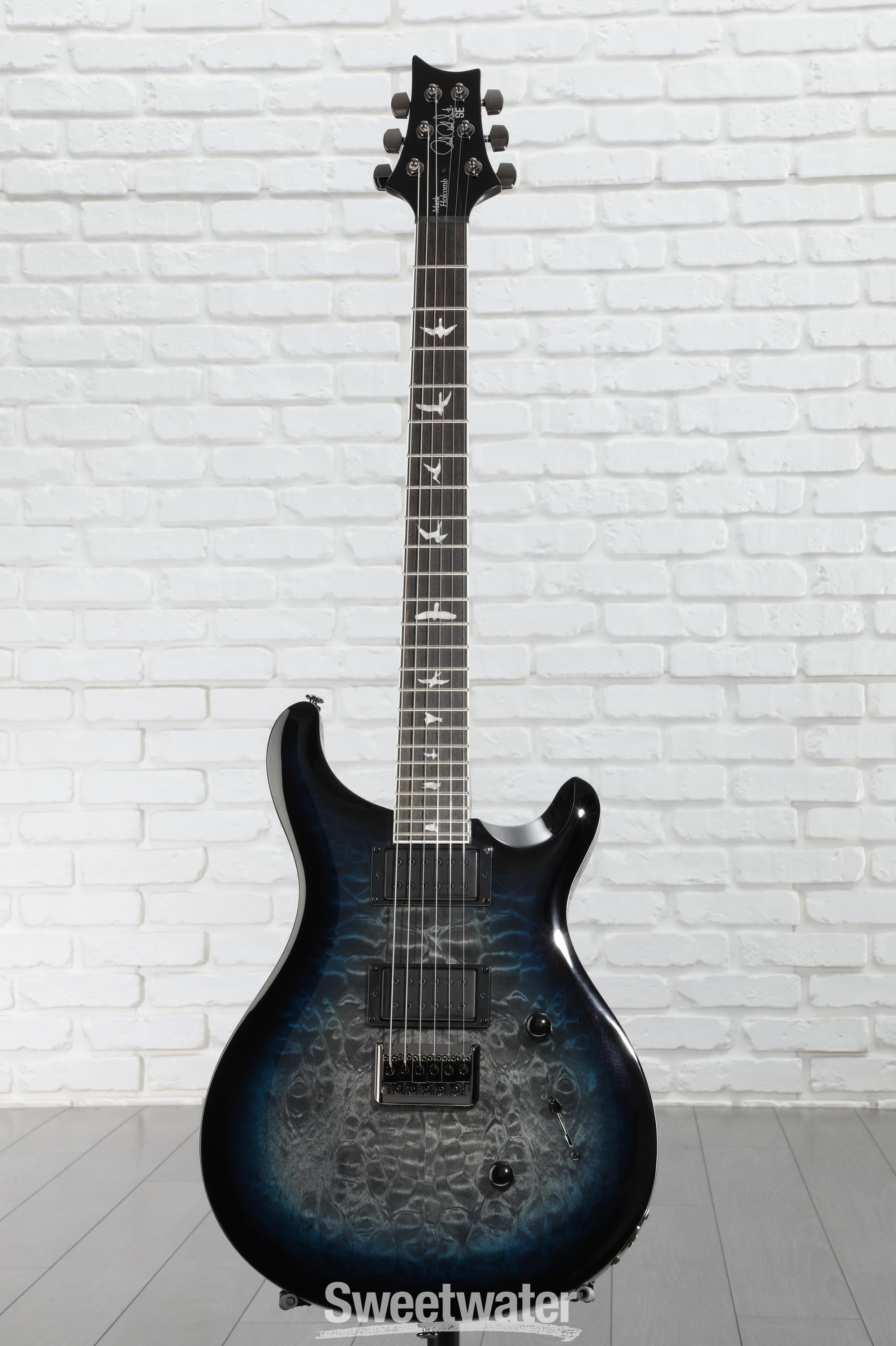 PRS SE Mark Holcomb Signature Electric Guitar - Holcomb Blue