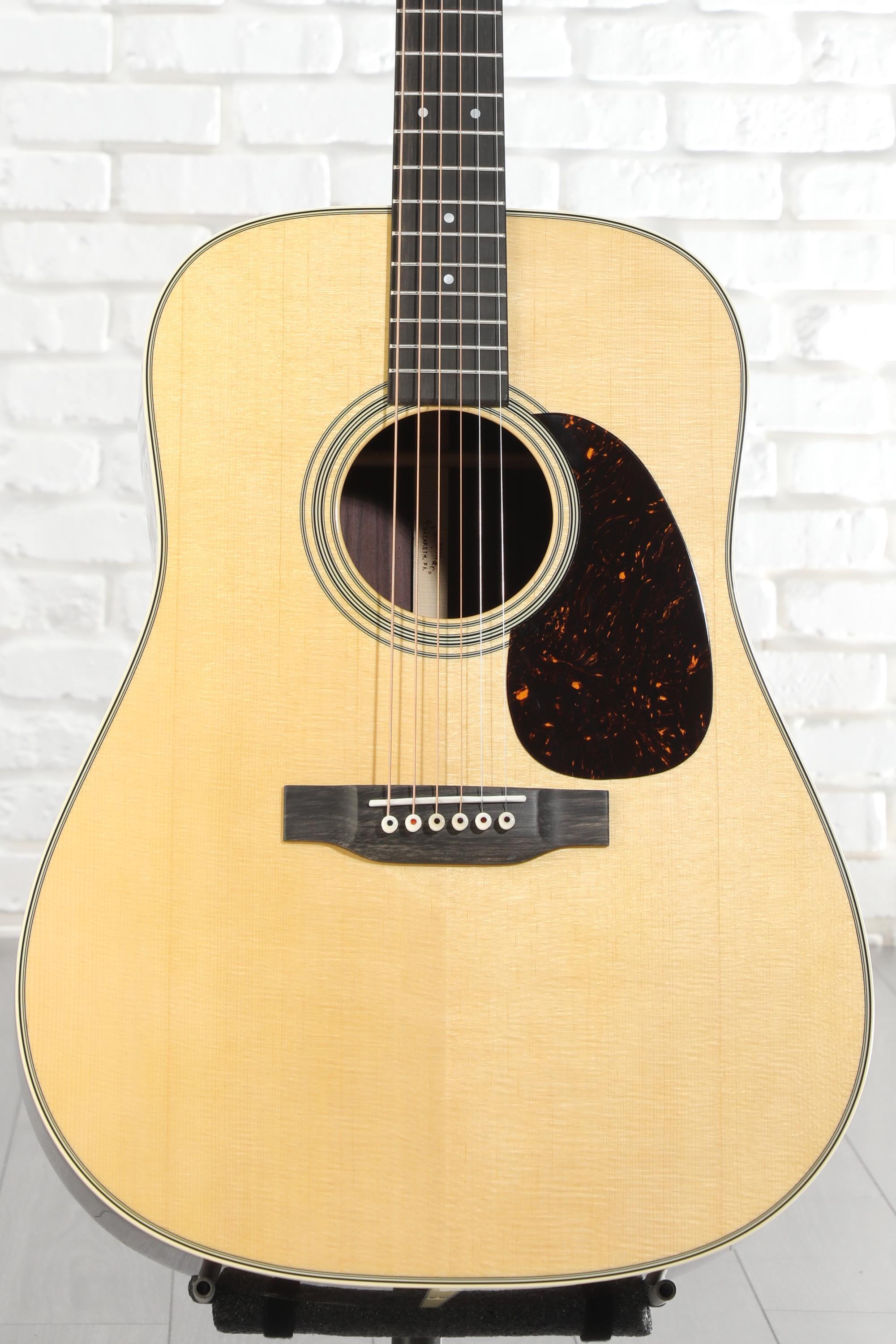 ギター Martin D-28 Martin D-28 Standard Series Acoustic Guitar - Natural with Aging