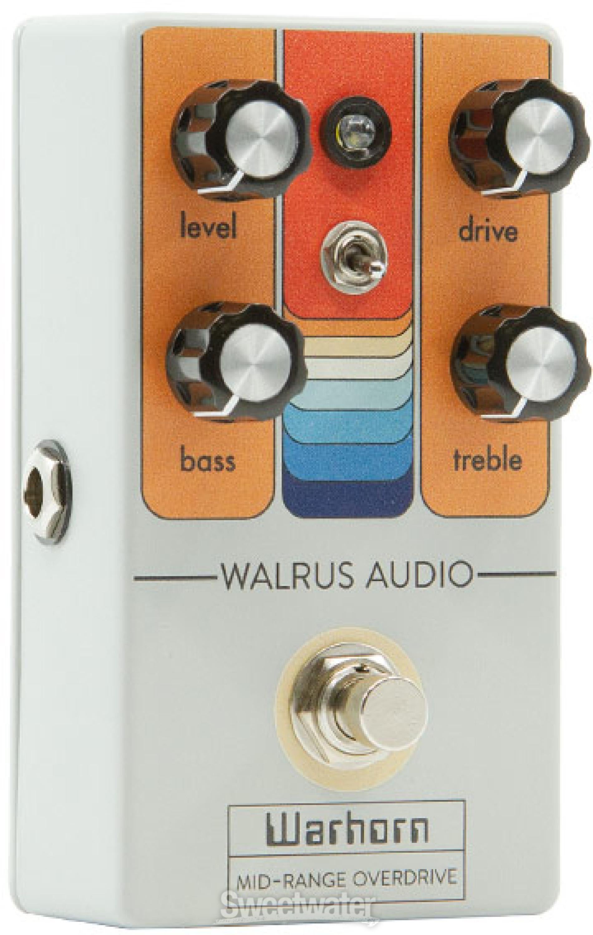 Walrus Audio Warhorn Mid-range Overdrive Pedal - Limited Retro