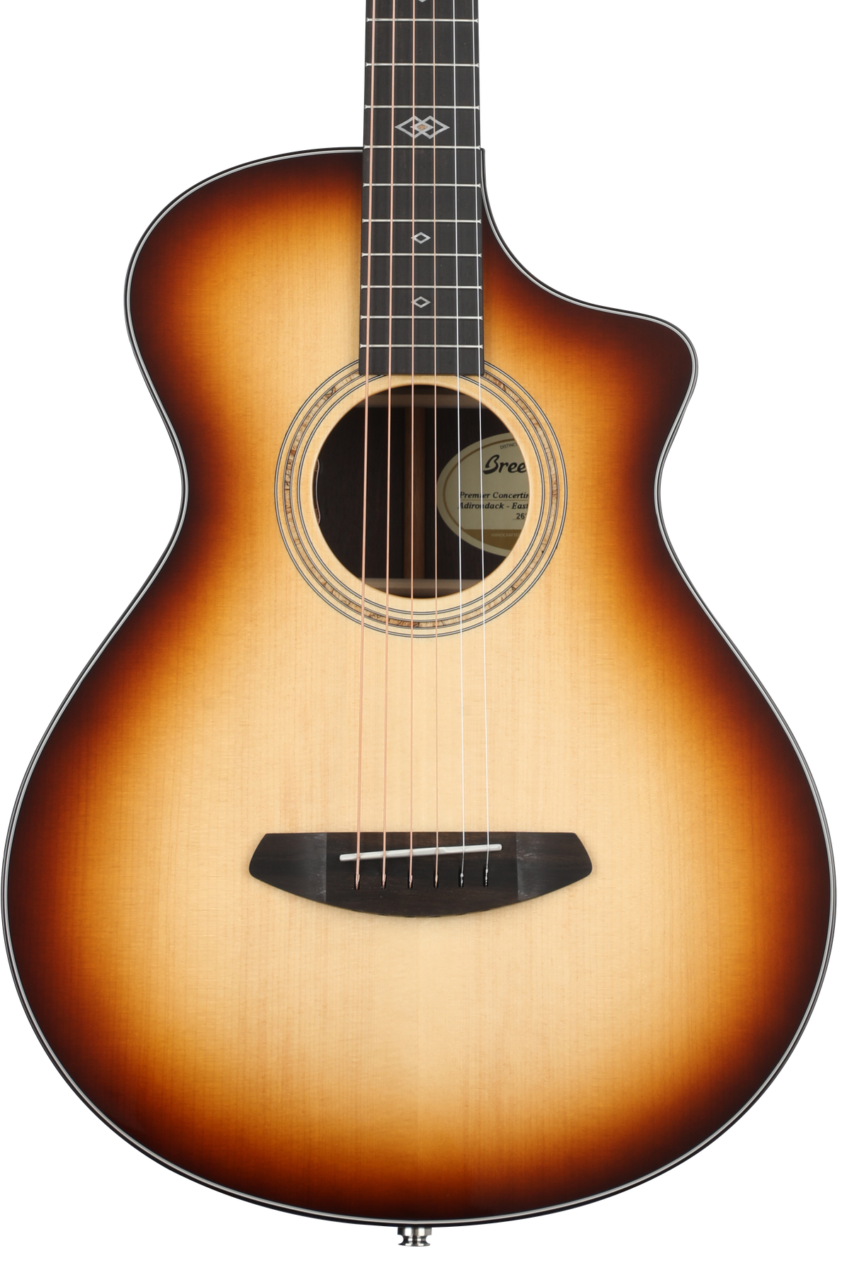 Breedlove Premier Concert CE Acoustic-electric Guitar - Burnt