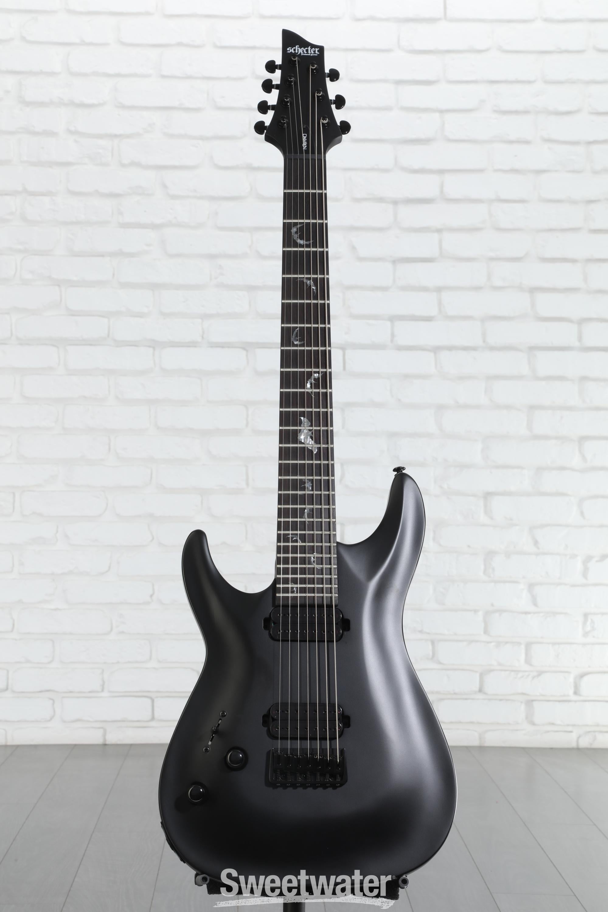 【SCHECTER】 Damien 7 Satin Black 7弦エレキギター Schecter Guitar Research Damien-7 7-String Electric Guitar