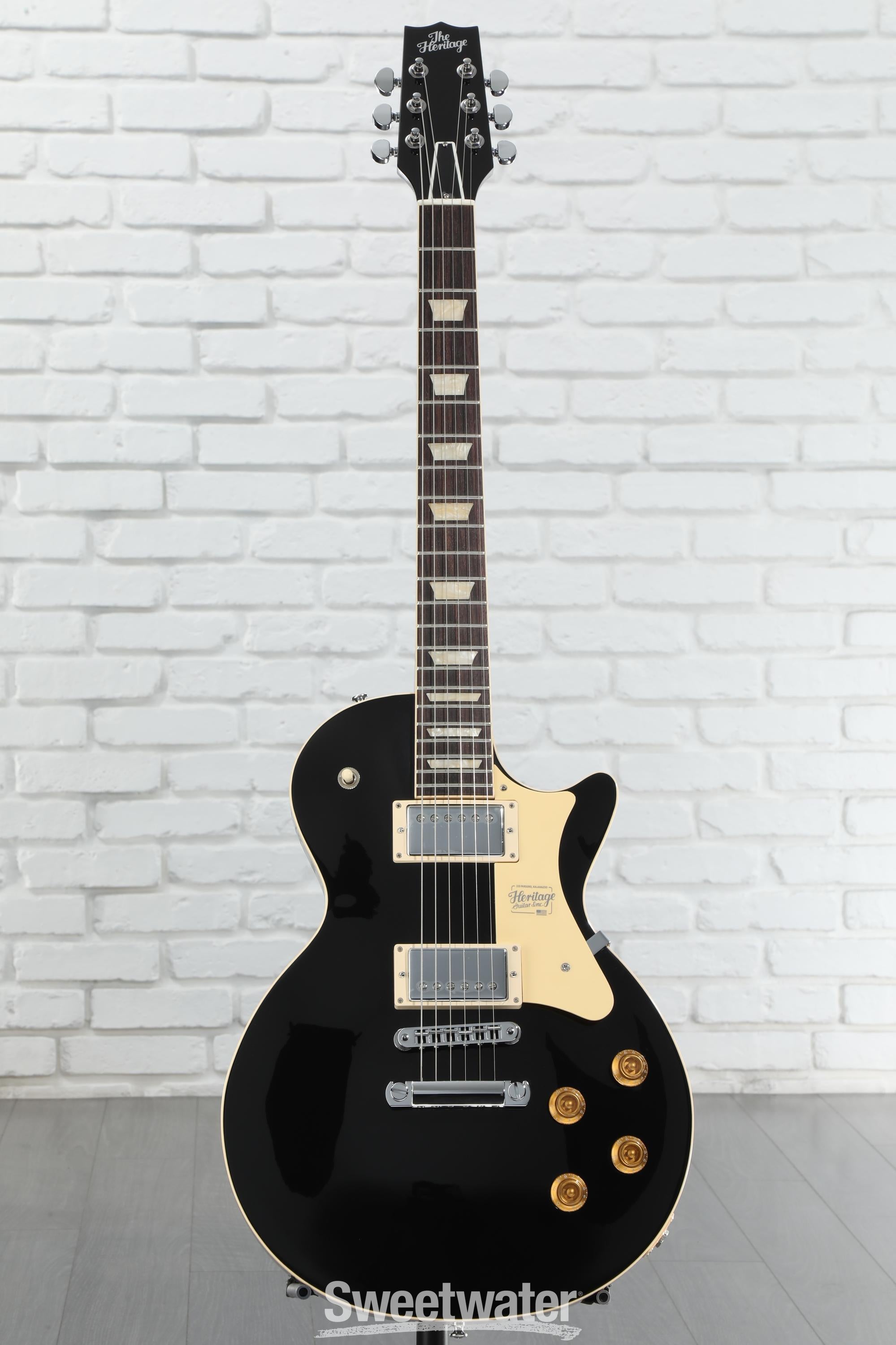 Heritage Standard H-150 Electric Guitar - Ebony | Sweetwater