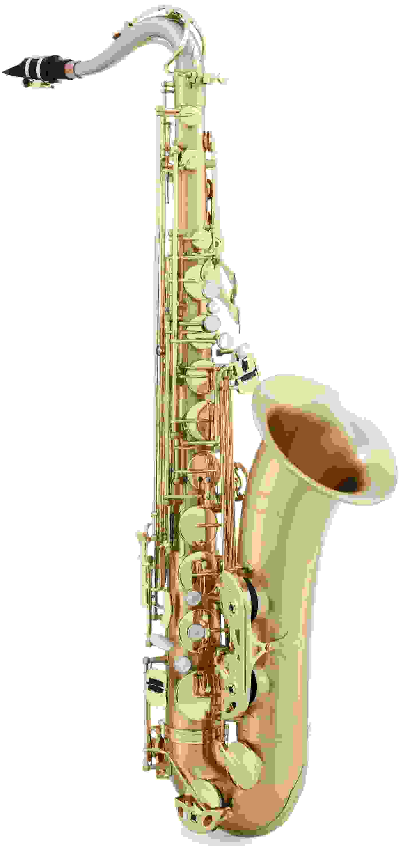 P. Mauriat Le Bravo Tenor Saxophone - Gold Brass Matte Body
