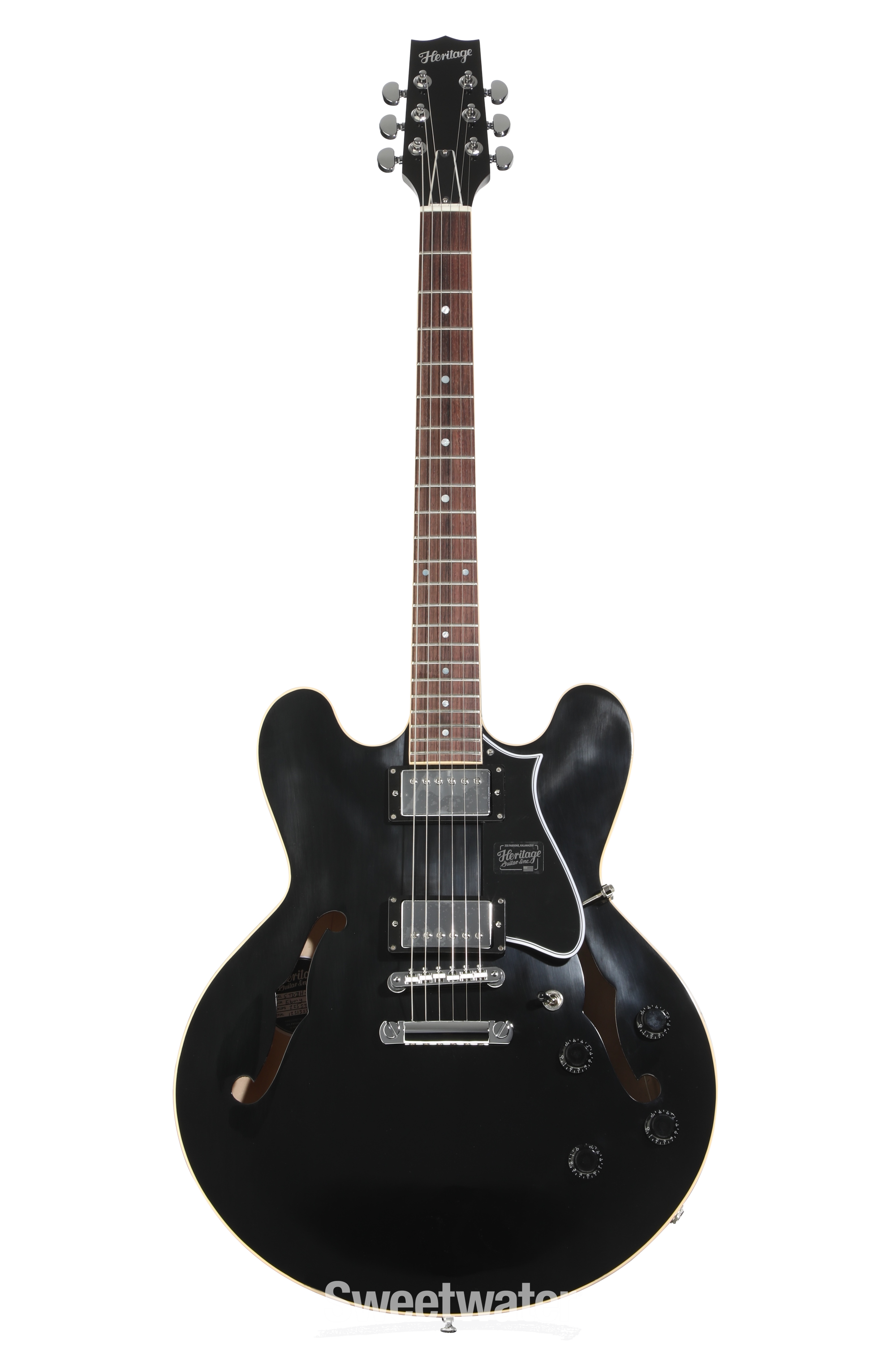 Heritage Standard II H-535 Semi-hollowbody Electric Guitar - Ebony