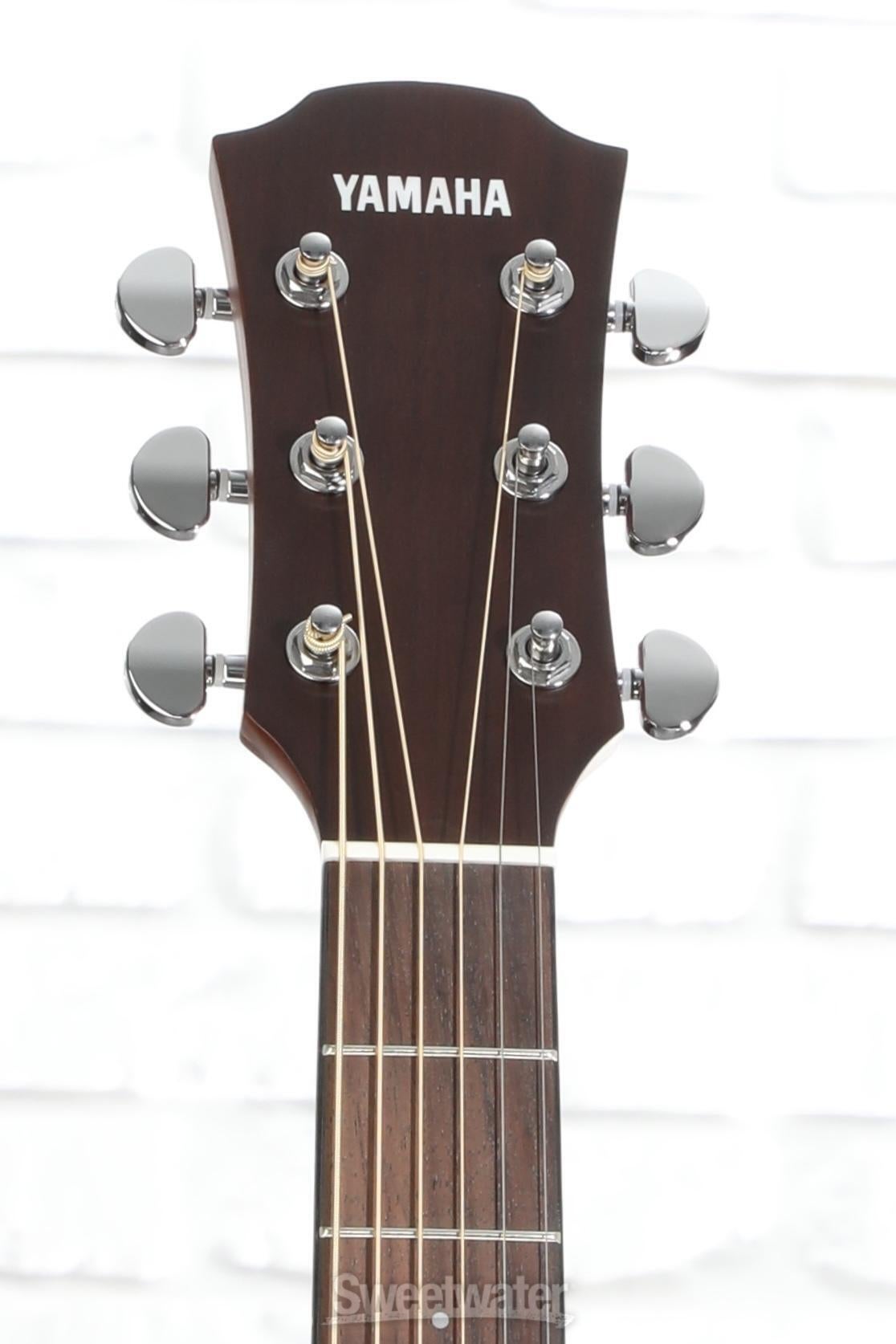 Yamaha AC1M Concert Cutaway Acoustic-electric Guitar - Tobacco