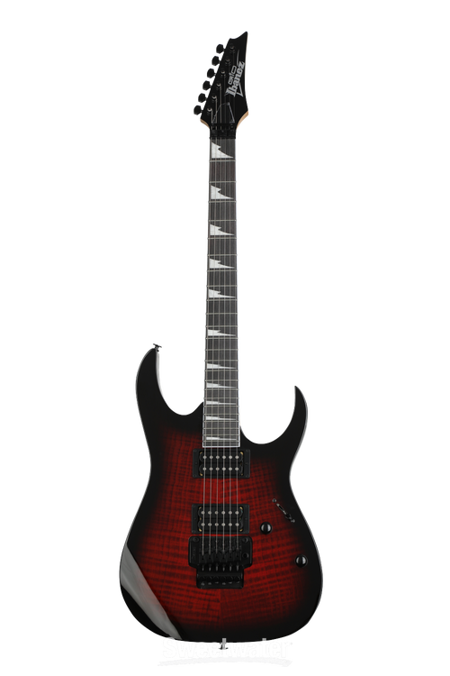 Ibanez Gio RG320FAT Electric Guitar - Transparent Red Burst