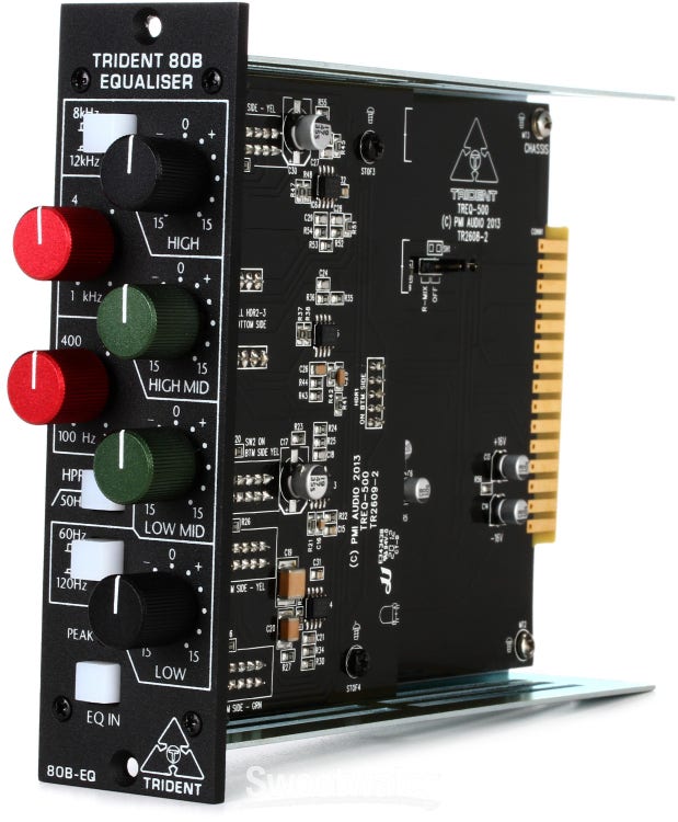 Trident Audio Developments 80B 500 Series 4-band EQ